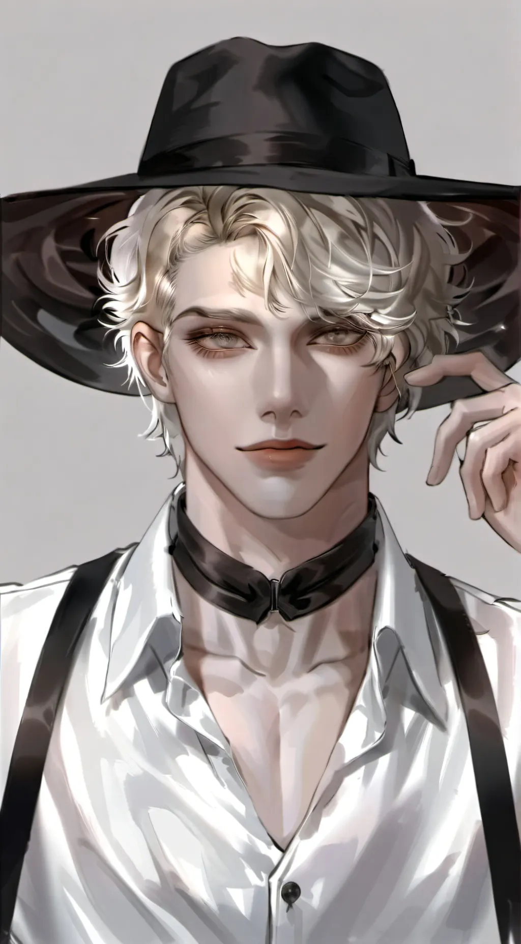 ai character: ᏁᎬᏉ background