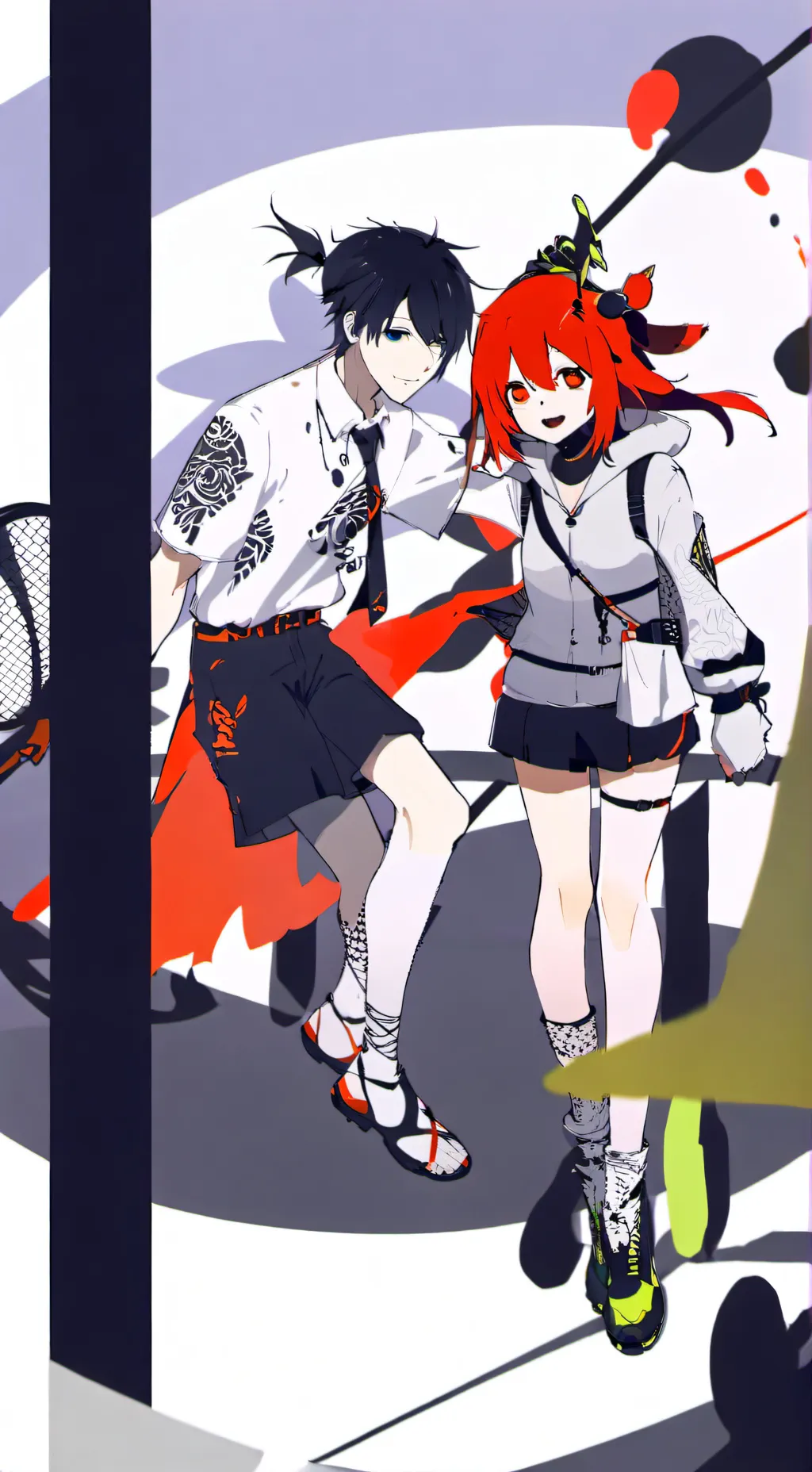 ai character: fishcapule angst background