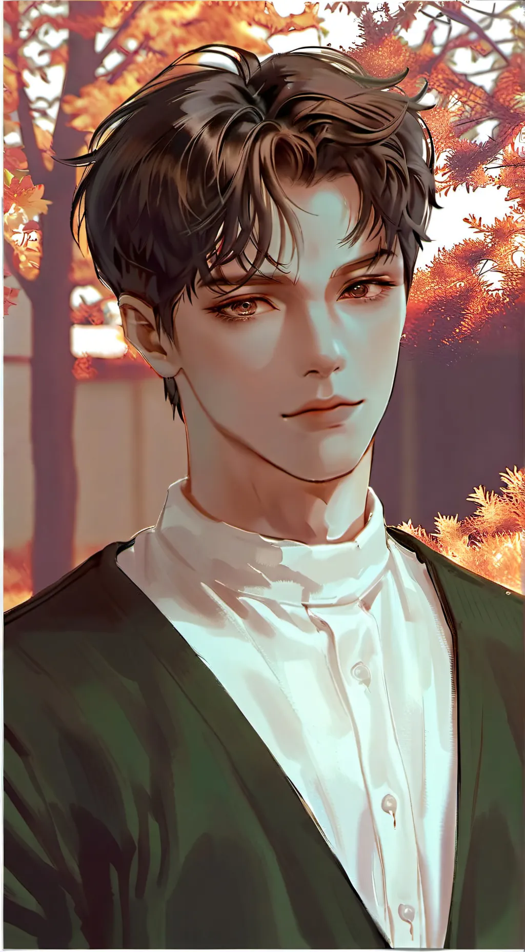 ai character: Luke  background