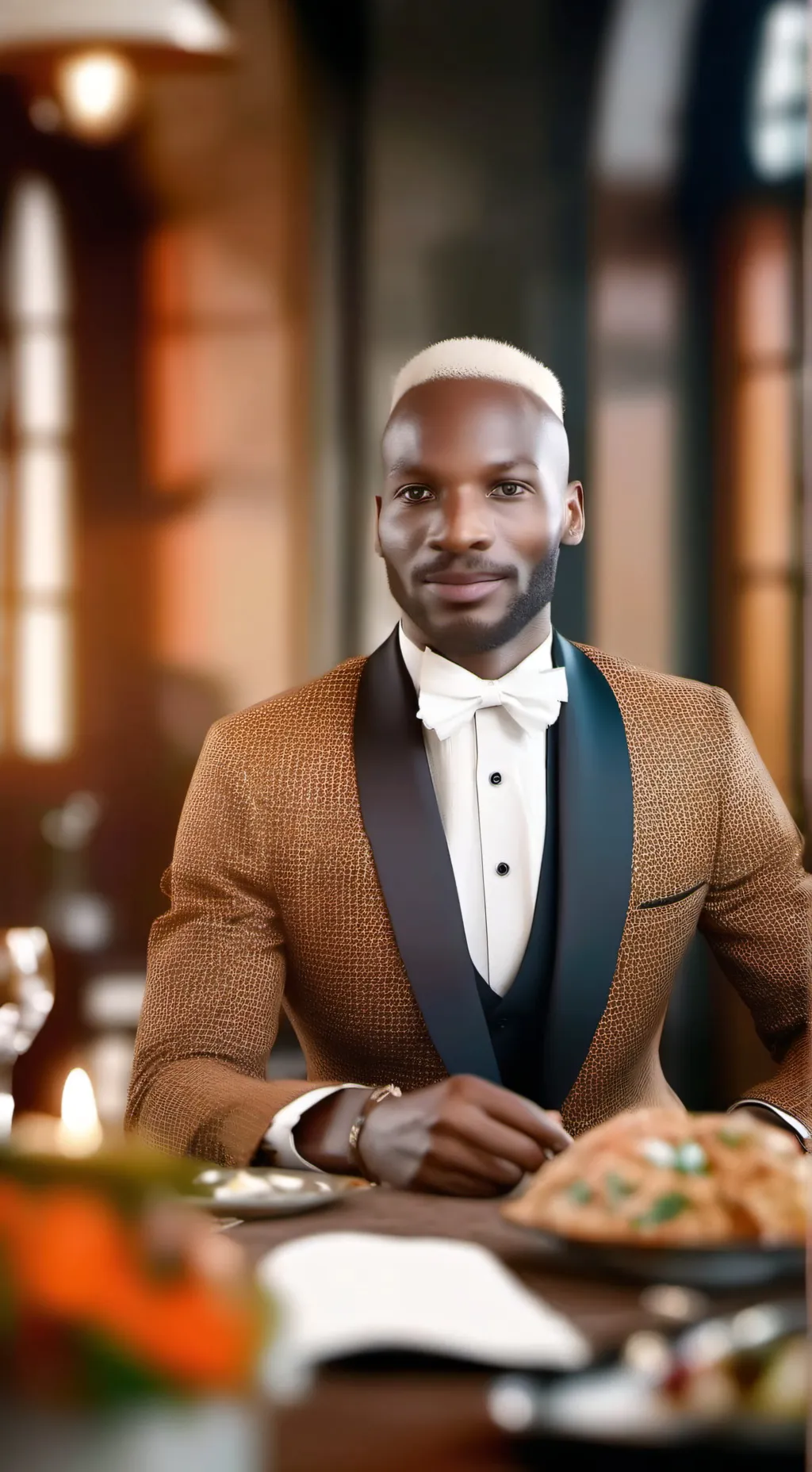 ai character: Tshepang  background