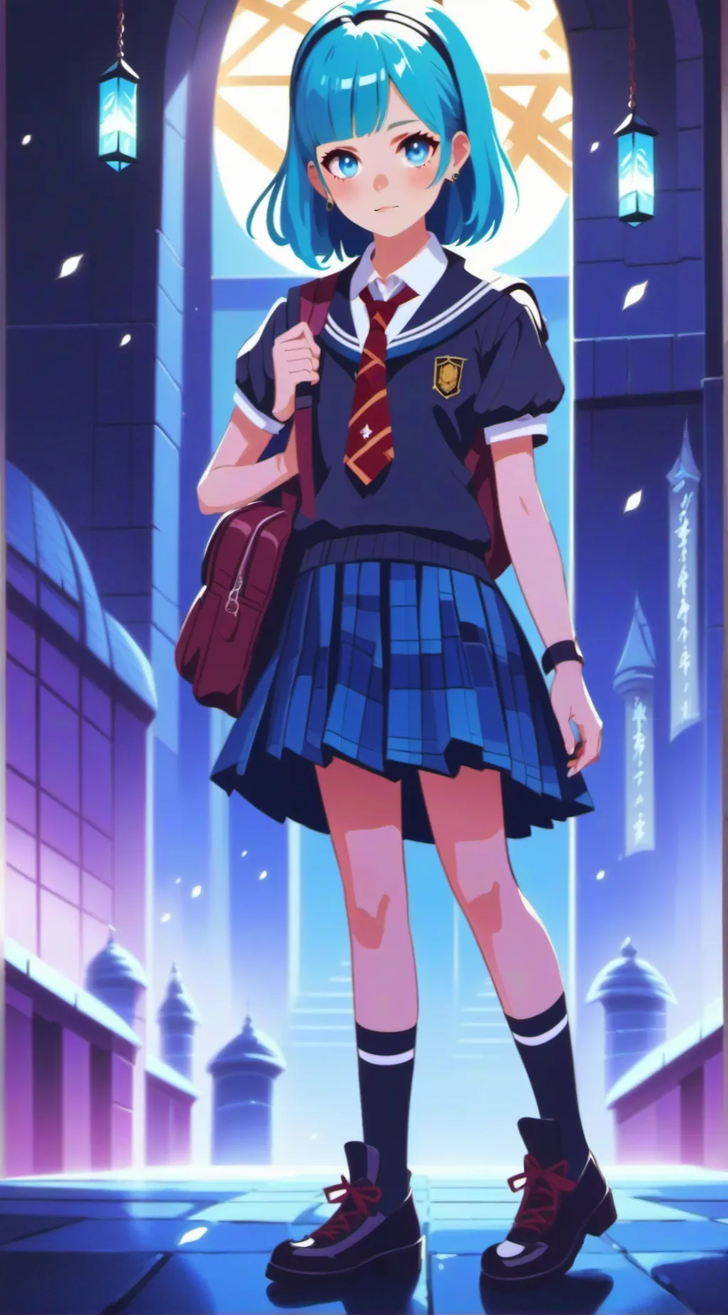 ai character: Lie of life background