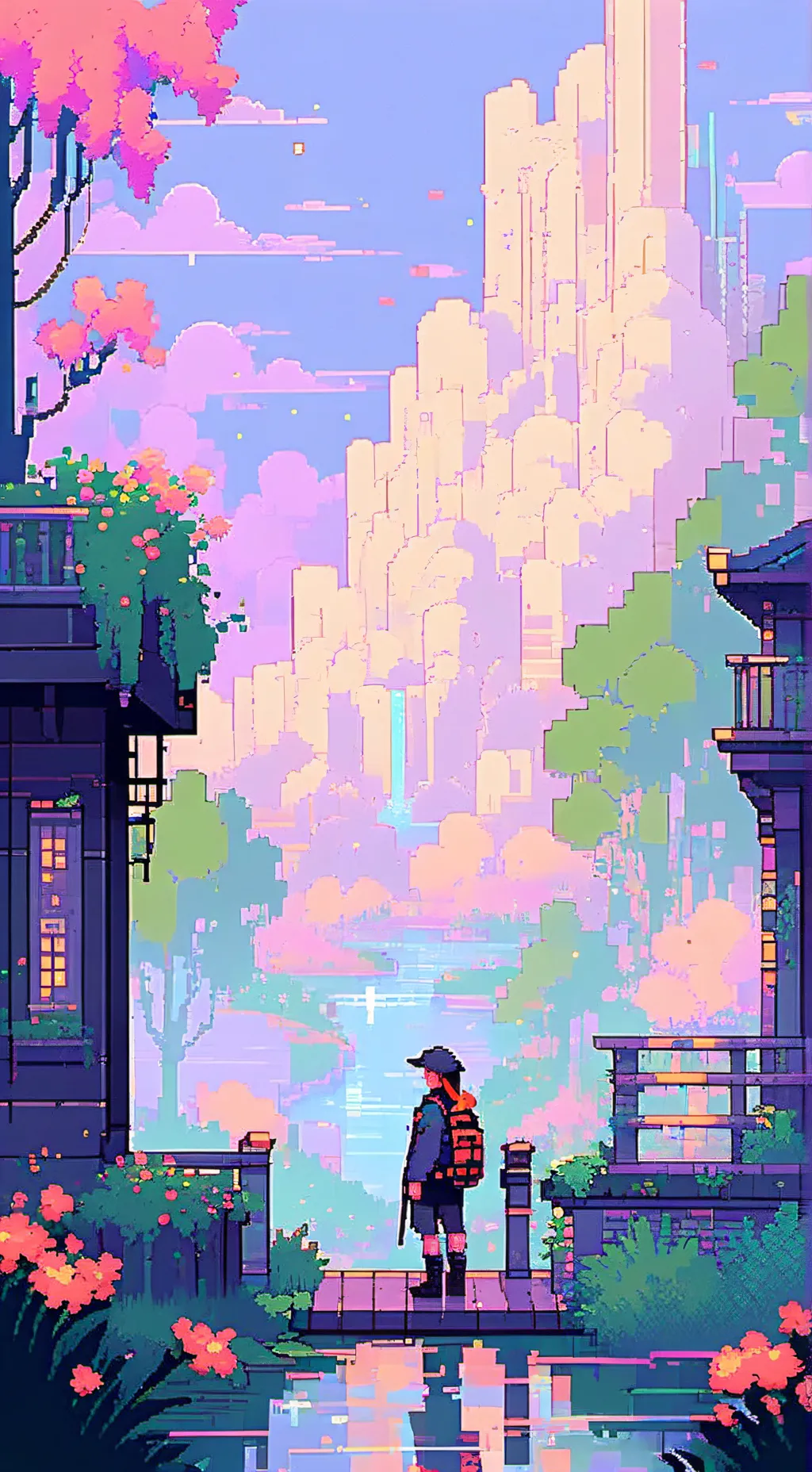 ai character: S. E. W. H background