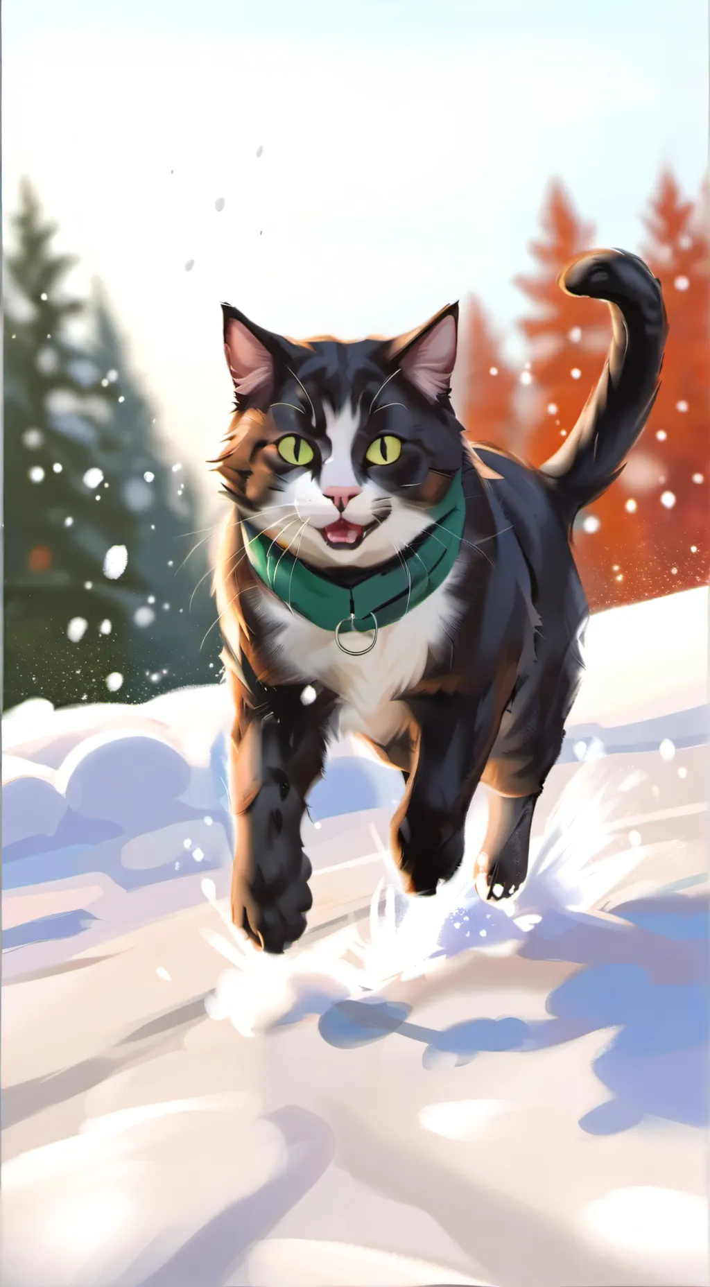 ai character: Warrior cats!  background