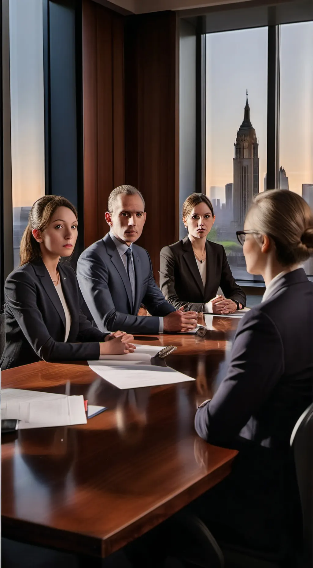 ai character: reunión important background