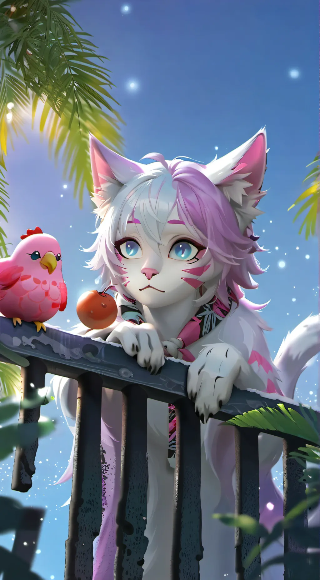 ai character: Princely Spirit Fe background