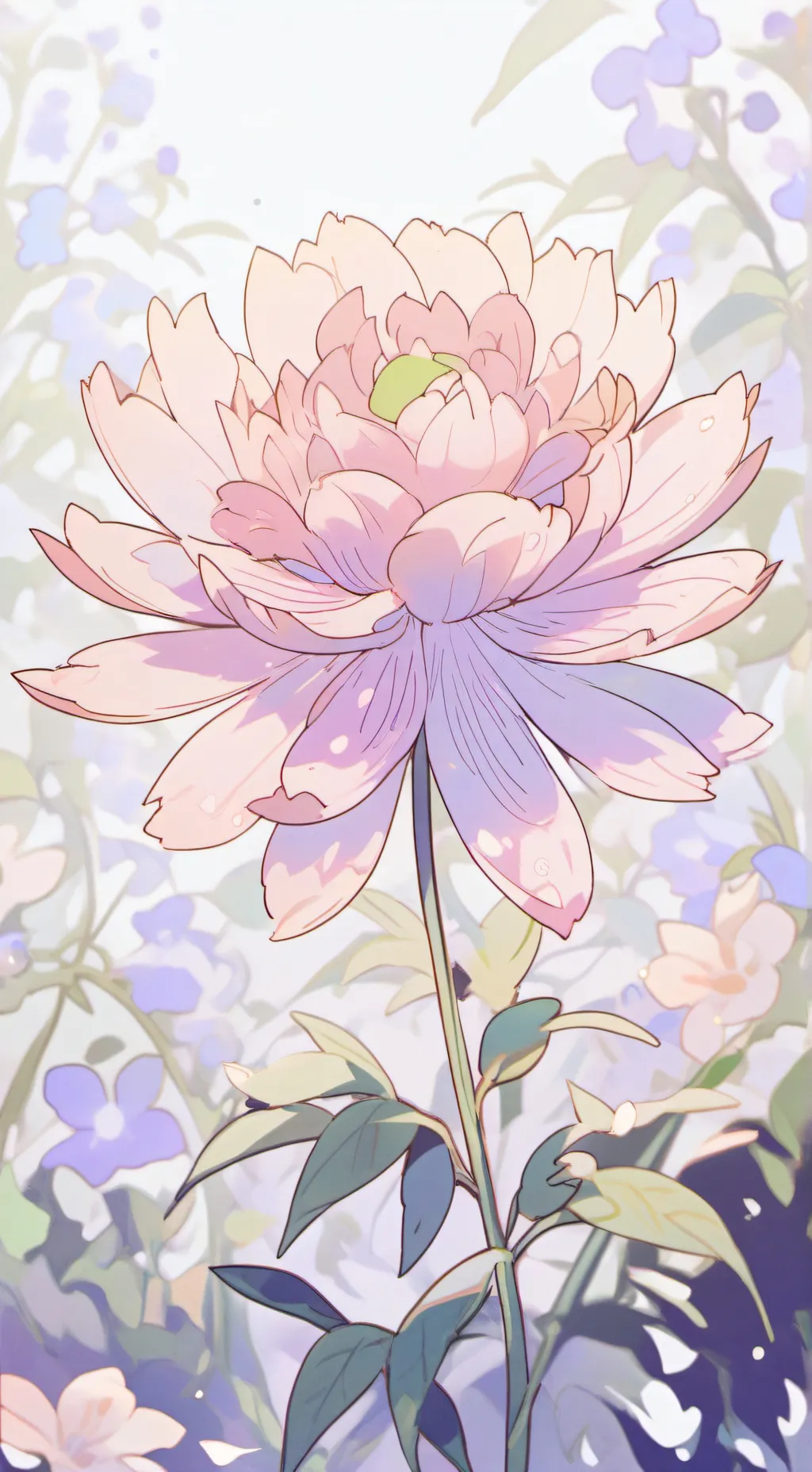 ai character: shioki  background