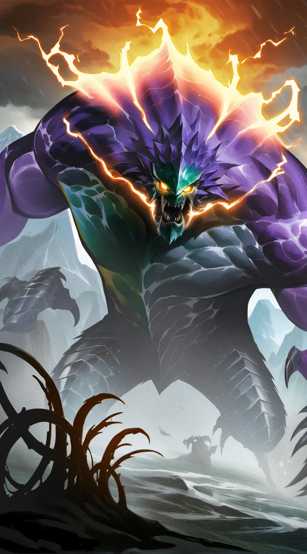 ai character: grogz background