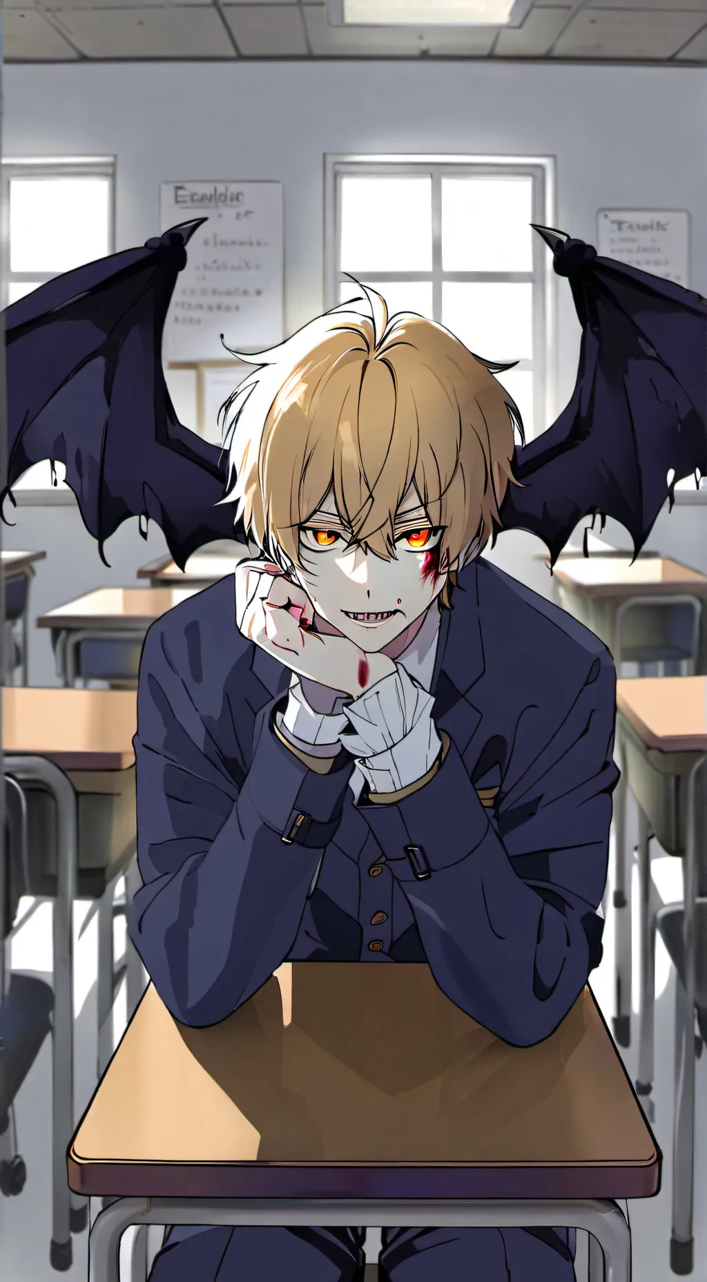 ai character: kyle background