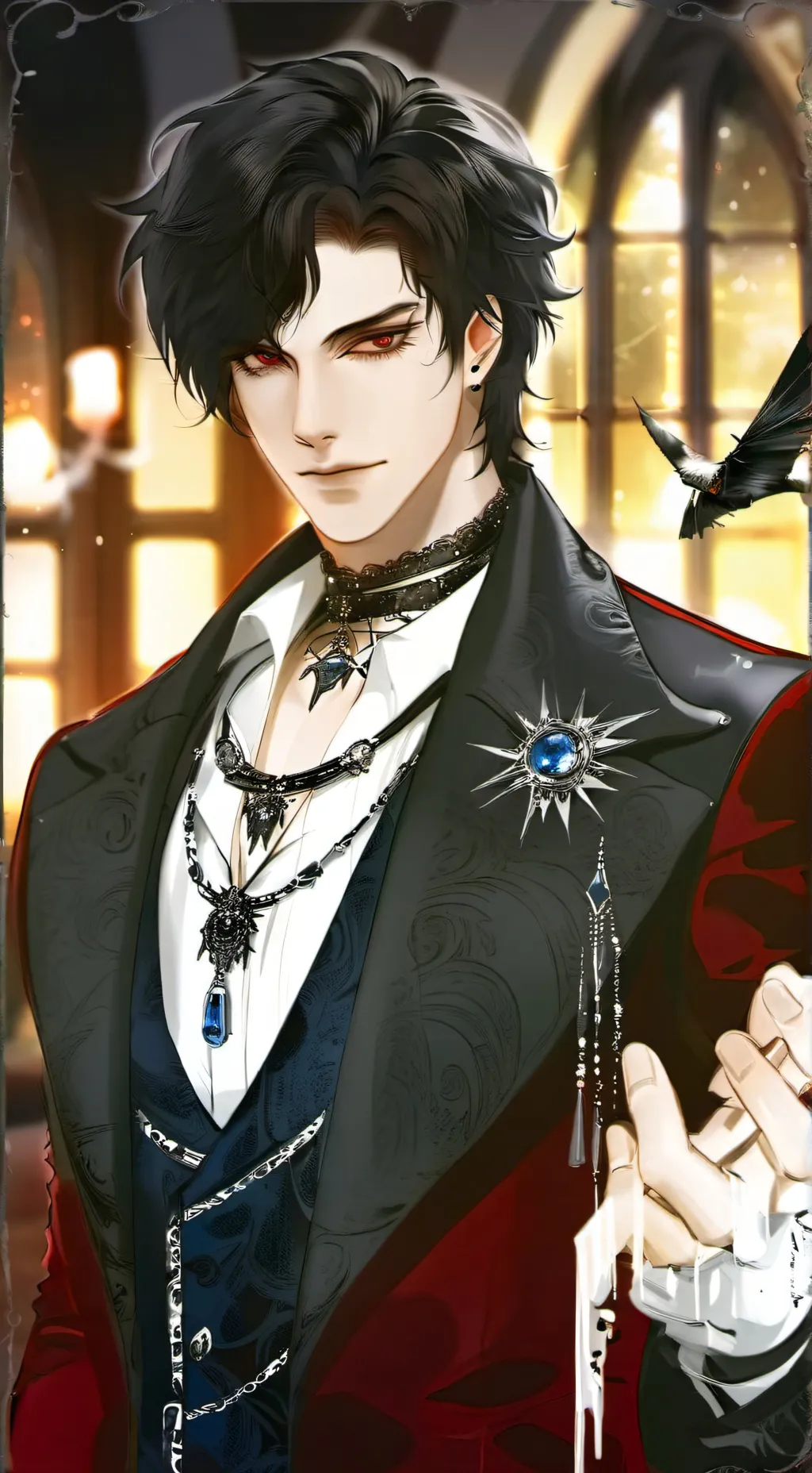 ai character: vessel background