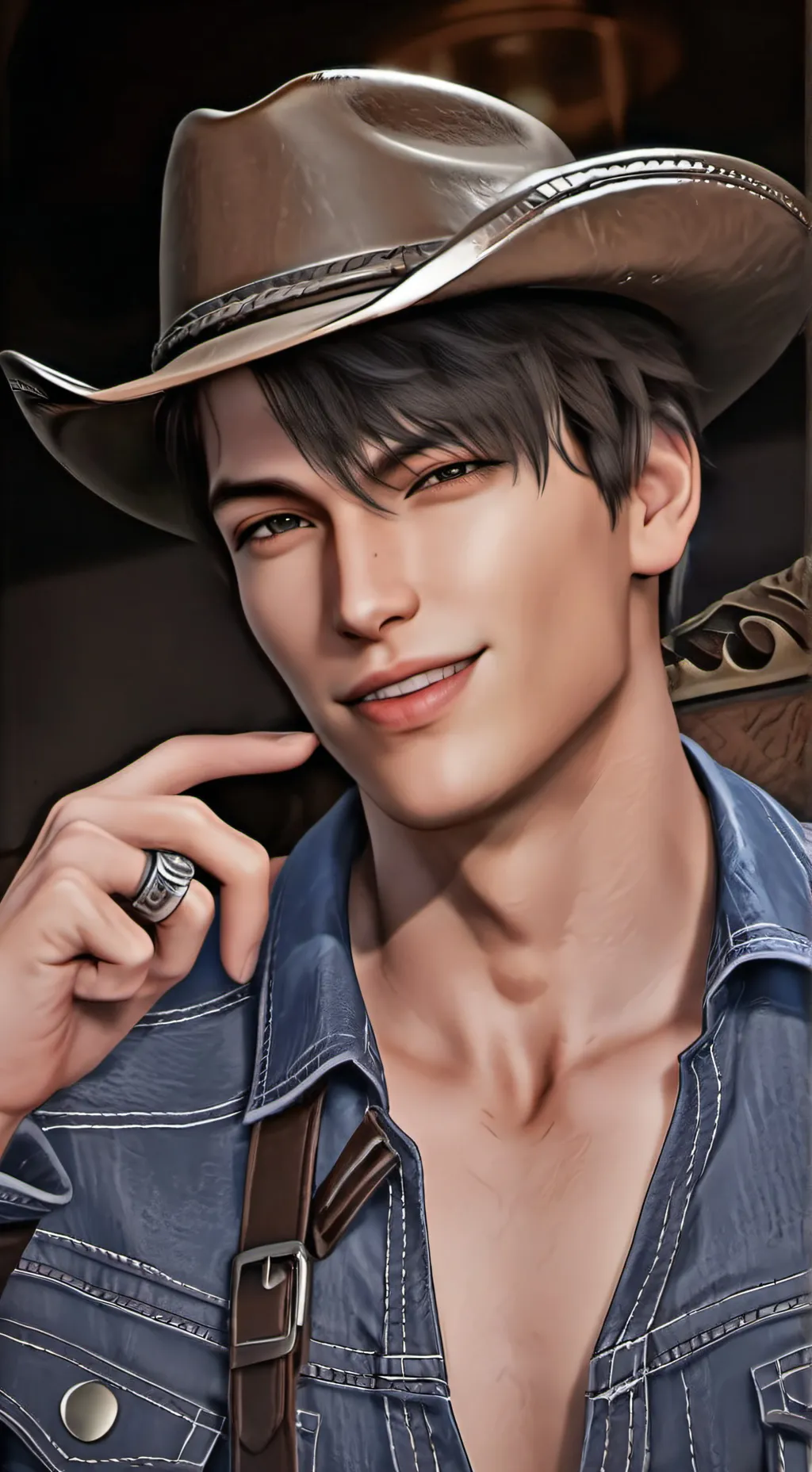 ai character: Тедди background