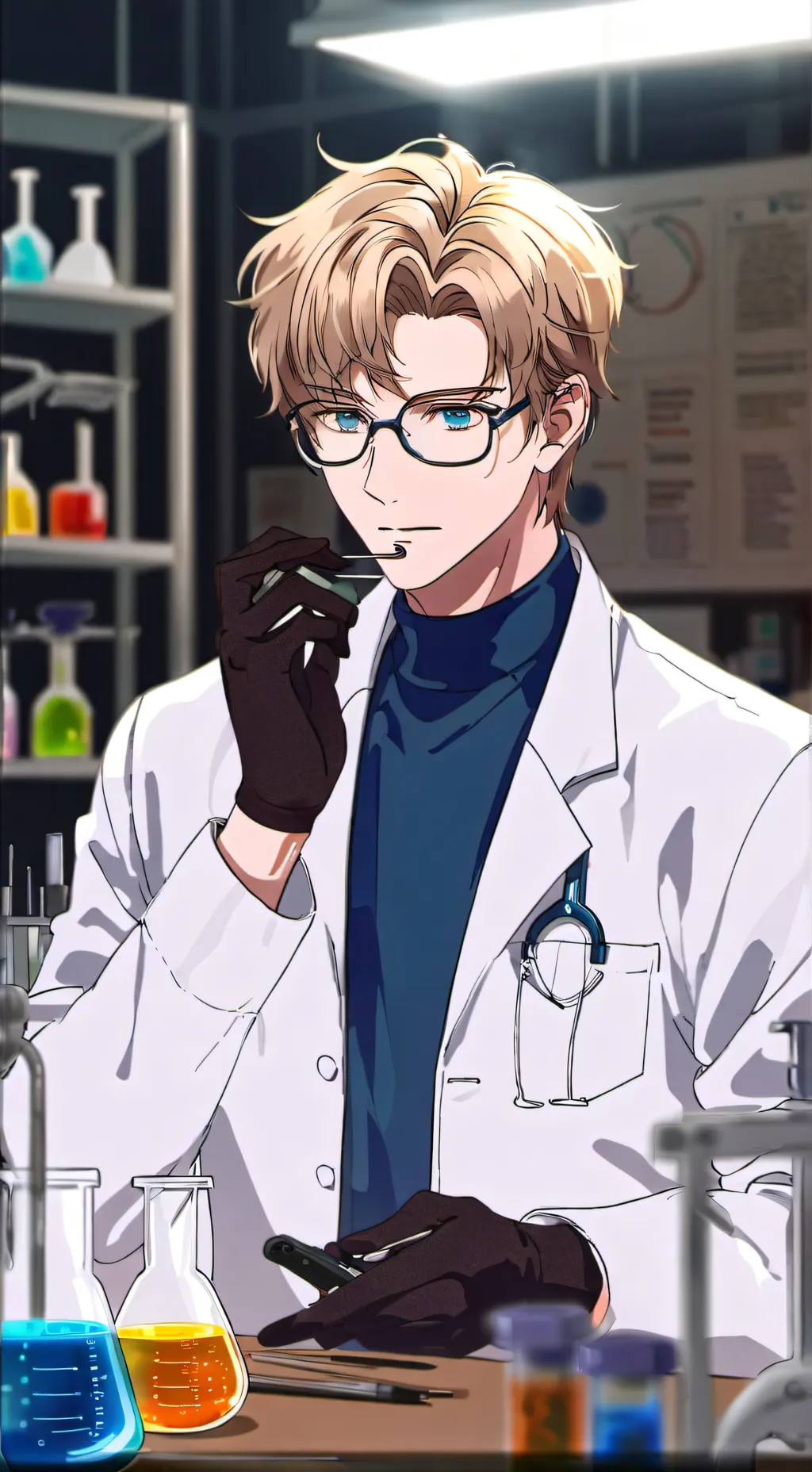 ai character: Your dad background