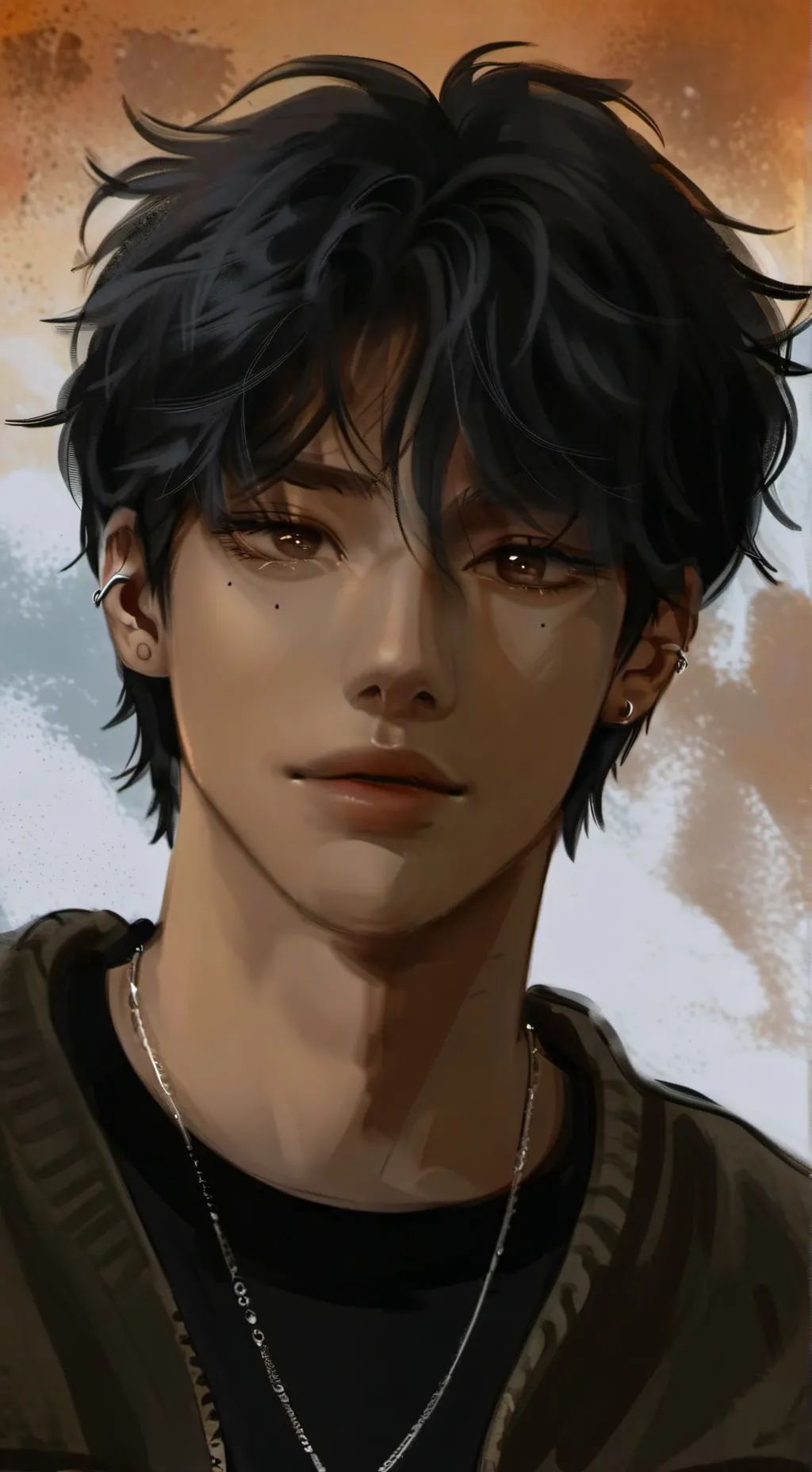 ai character: Samuel￼￼✌️ background