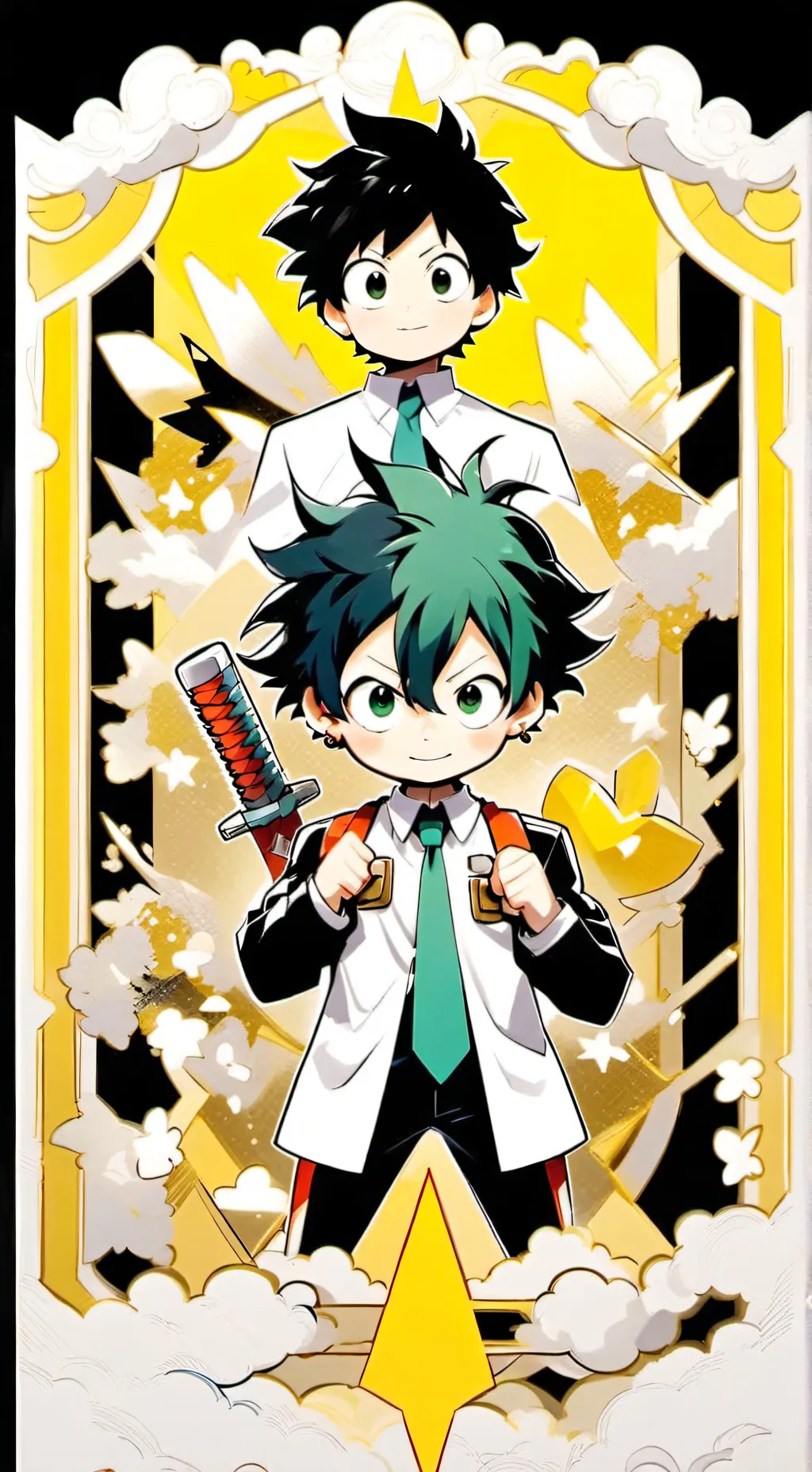 ai character: MHA pick me!1! background