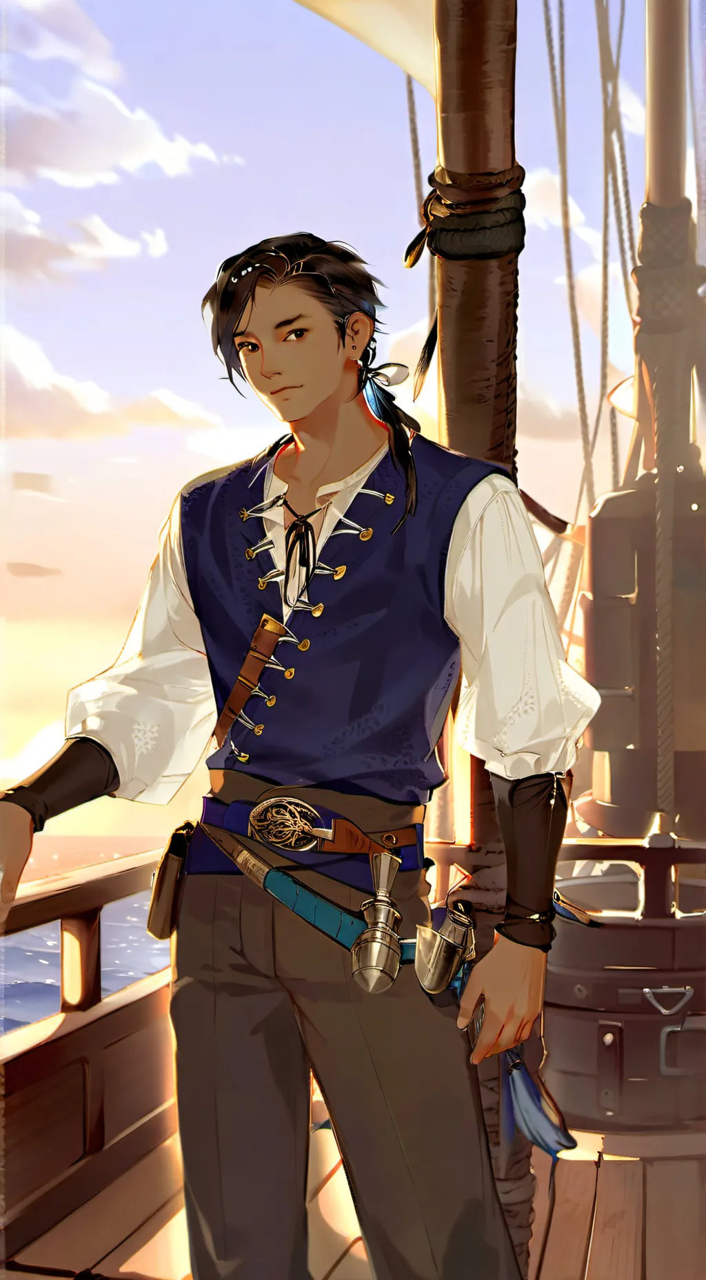 ai character: Nakai Kinsel background