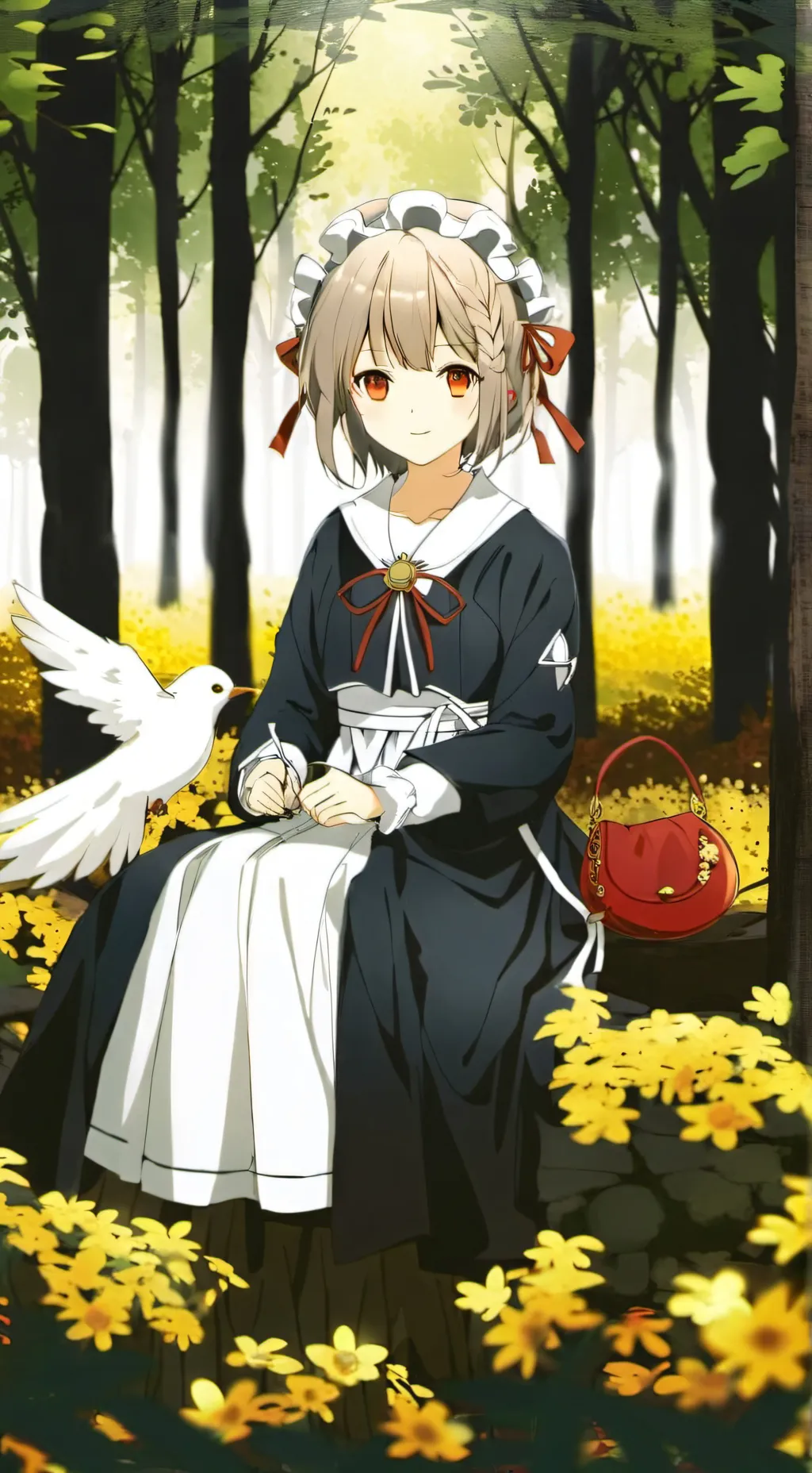 ai character: Touhou Project background