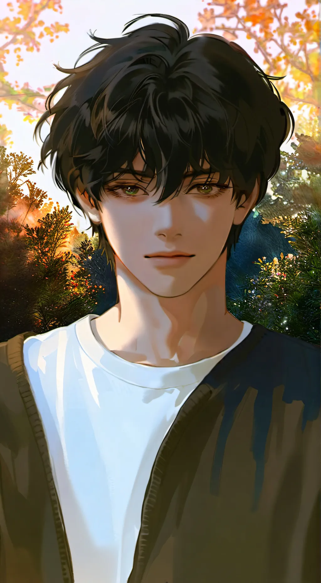 ai character: oliver background