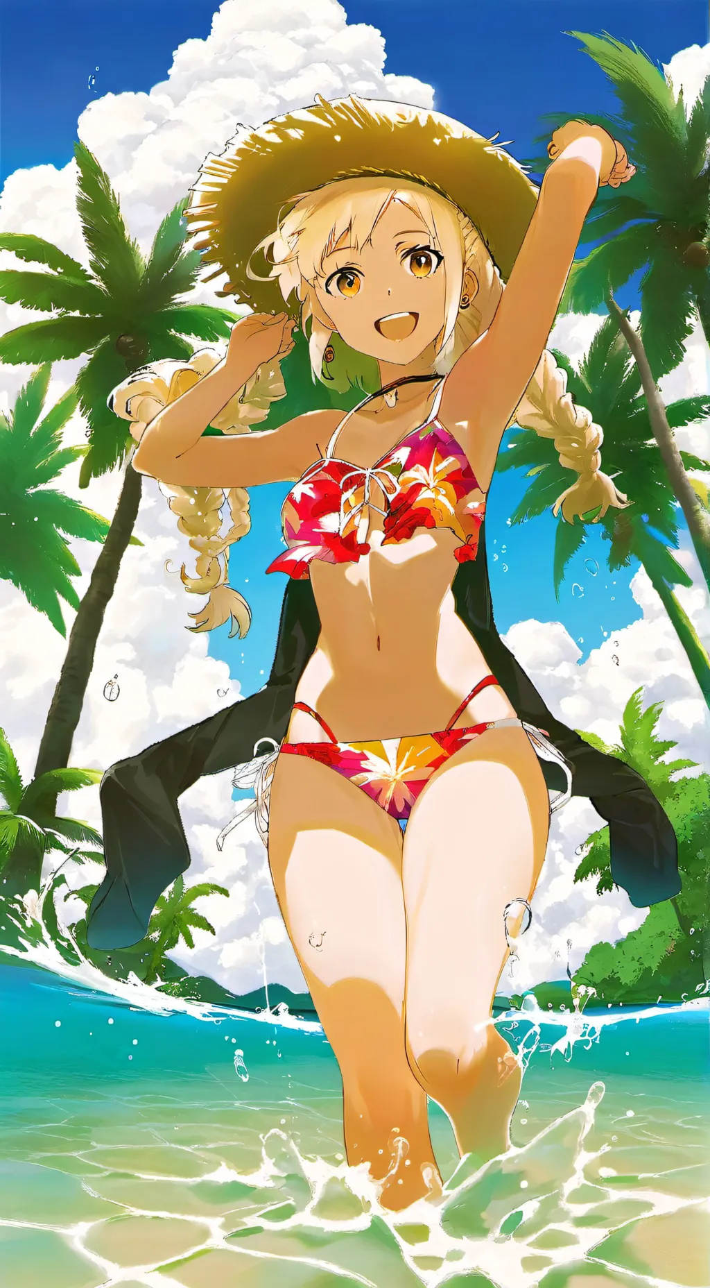 ai character: Jennifer  background