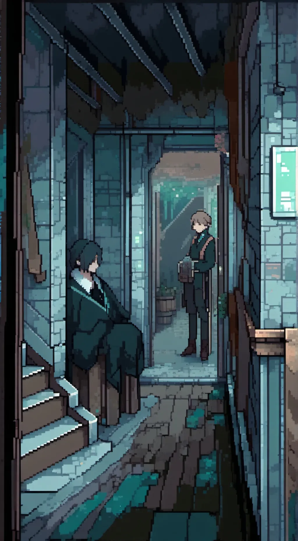 ai character: S. E. W. H background