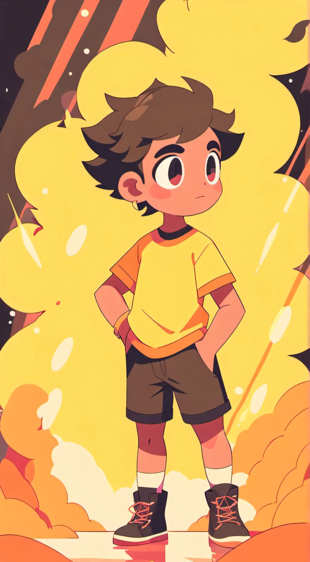 ai character: Steven Universe  background