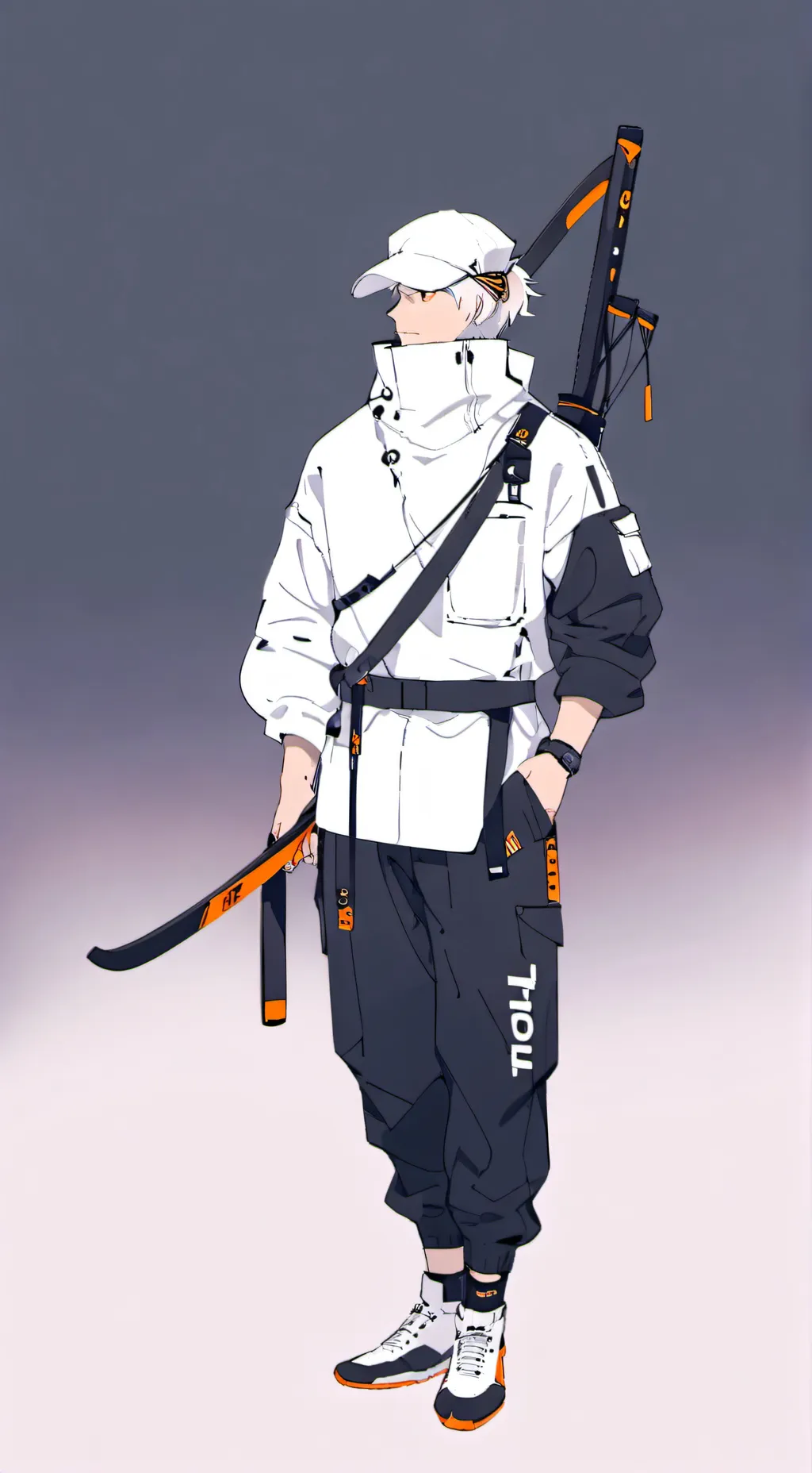 ai character: gojo  vs sukuna background