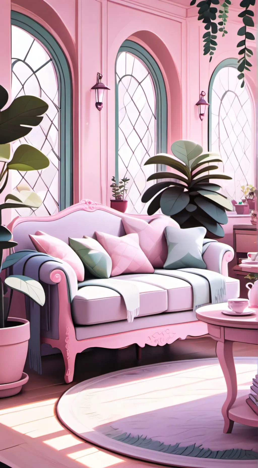 ai character: Mha sleepover  background