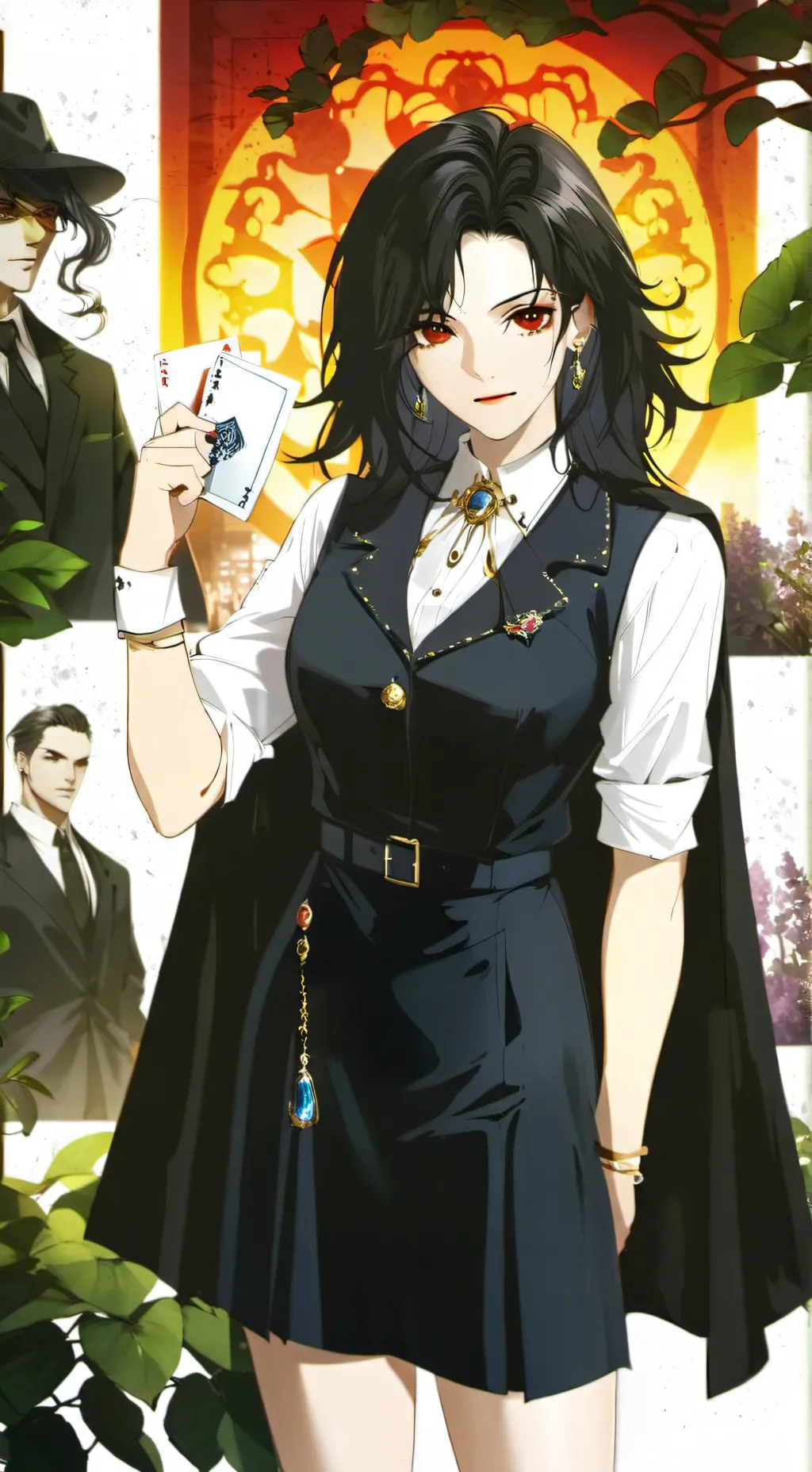 ai character: Ember background