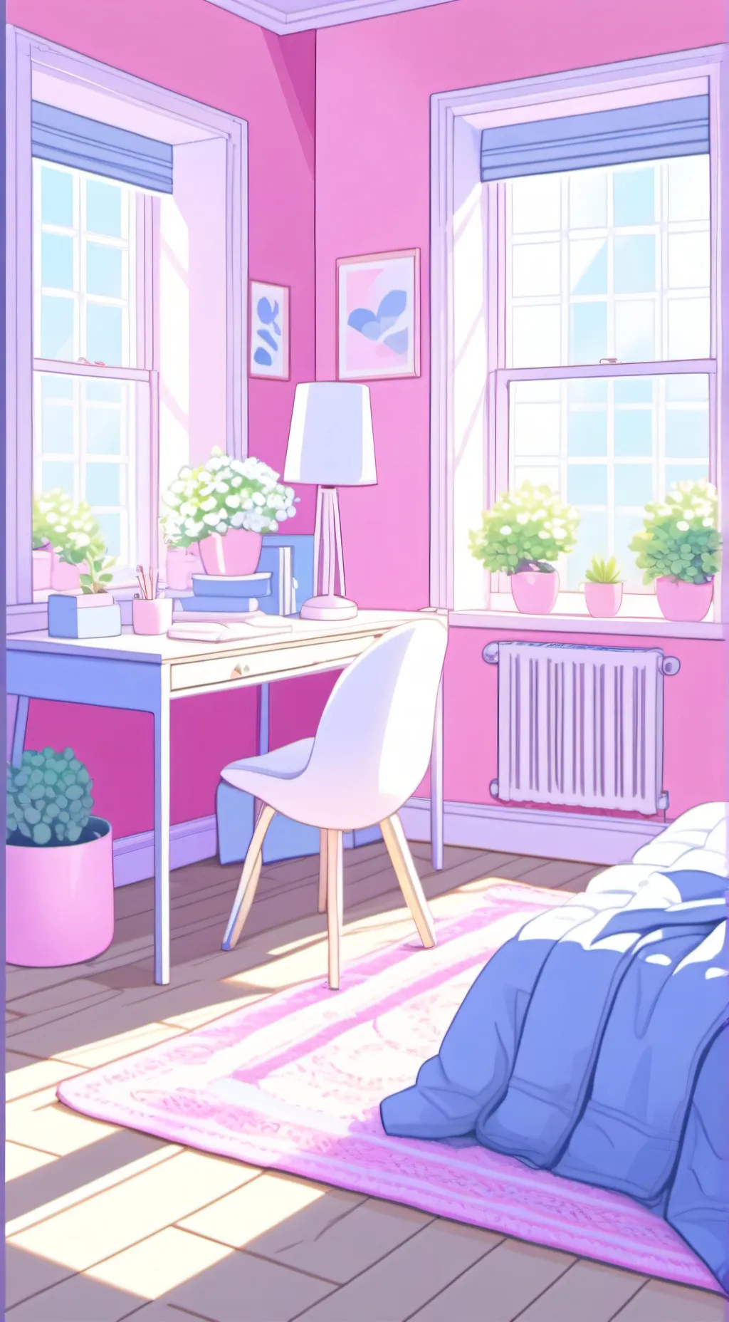 ai character: AoT Sleepover#3 background