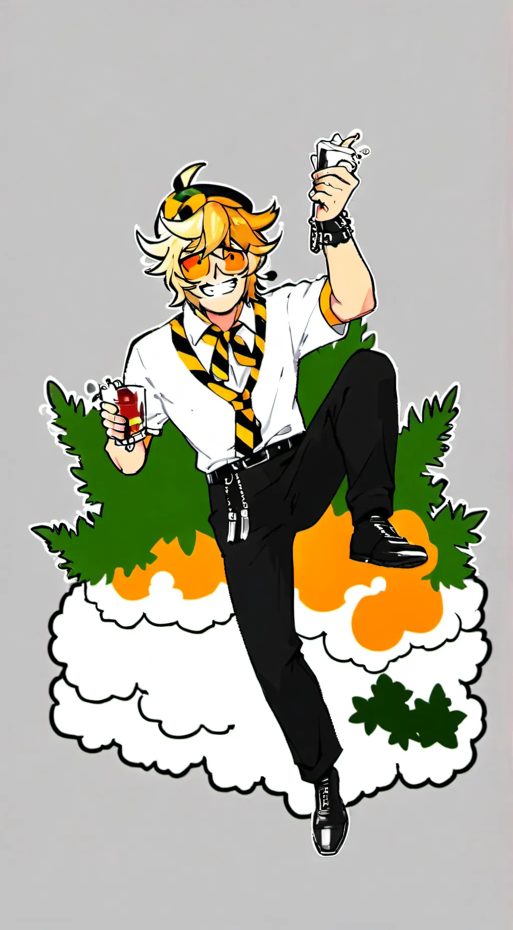 ai character: Shekdstkysnotgay background