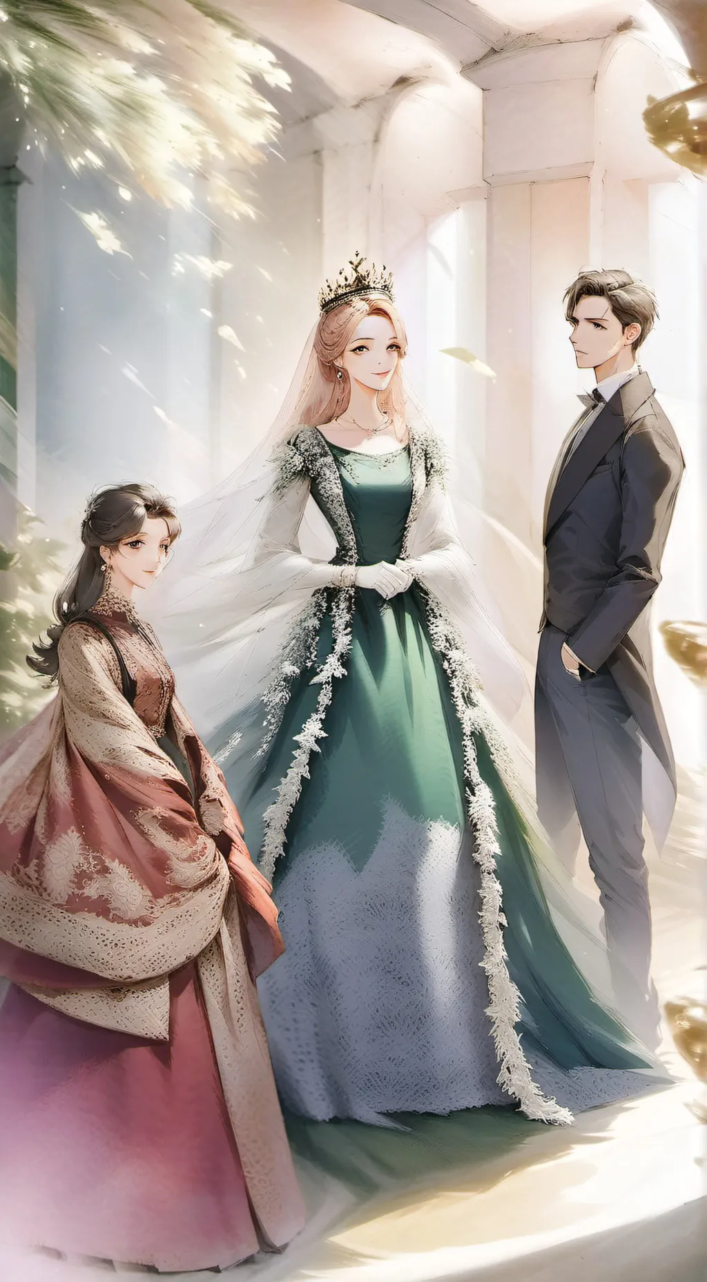 ai character: Royal fam rp background