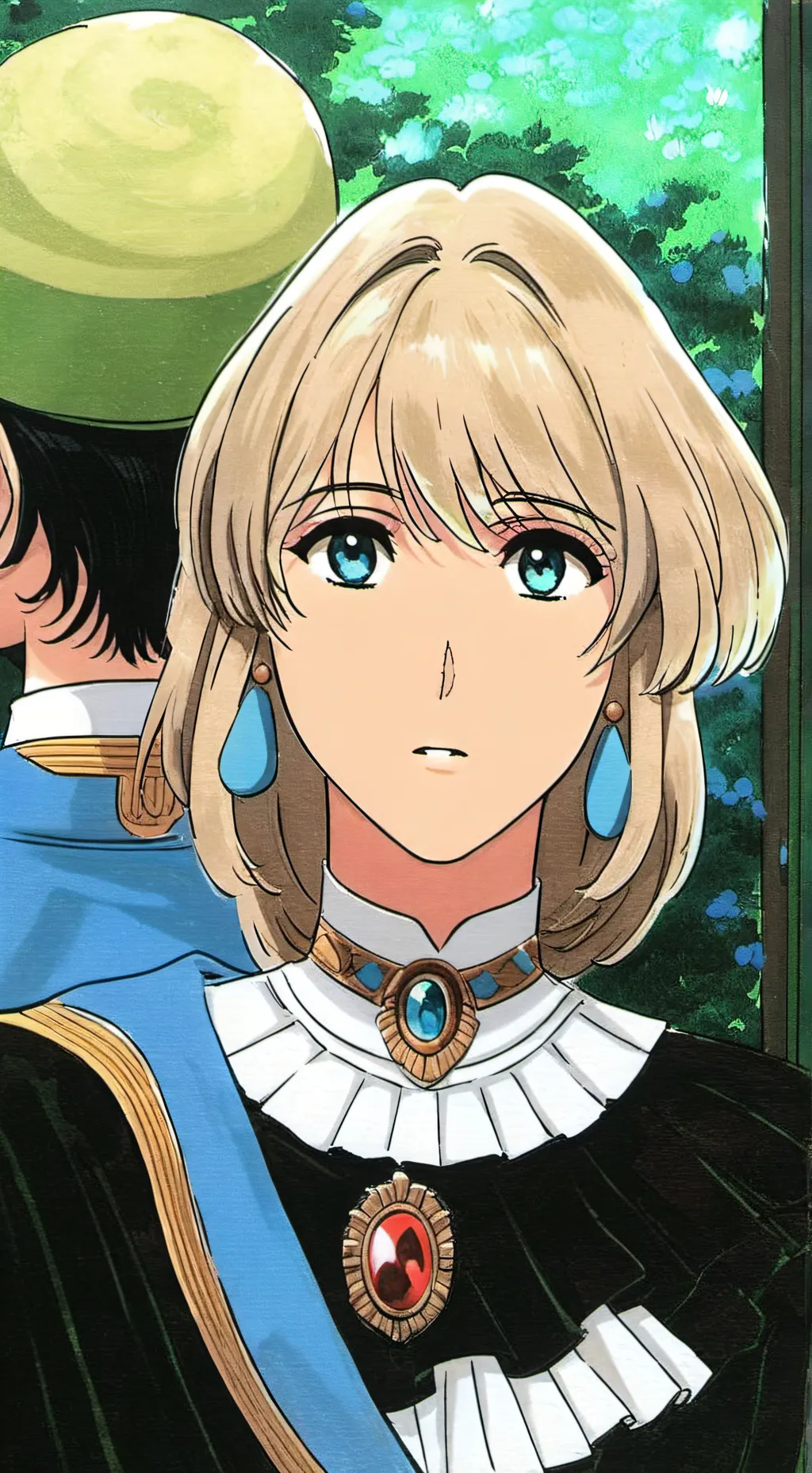 ai character: Hilda and Karen background