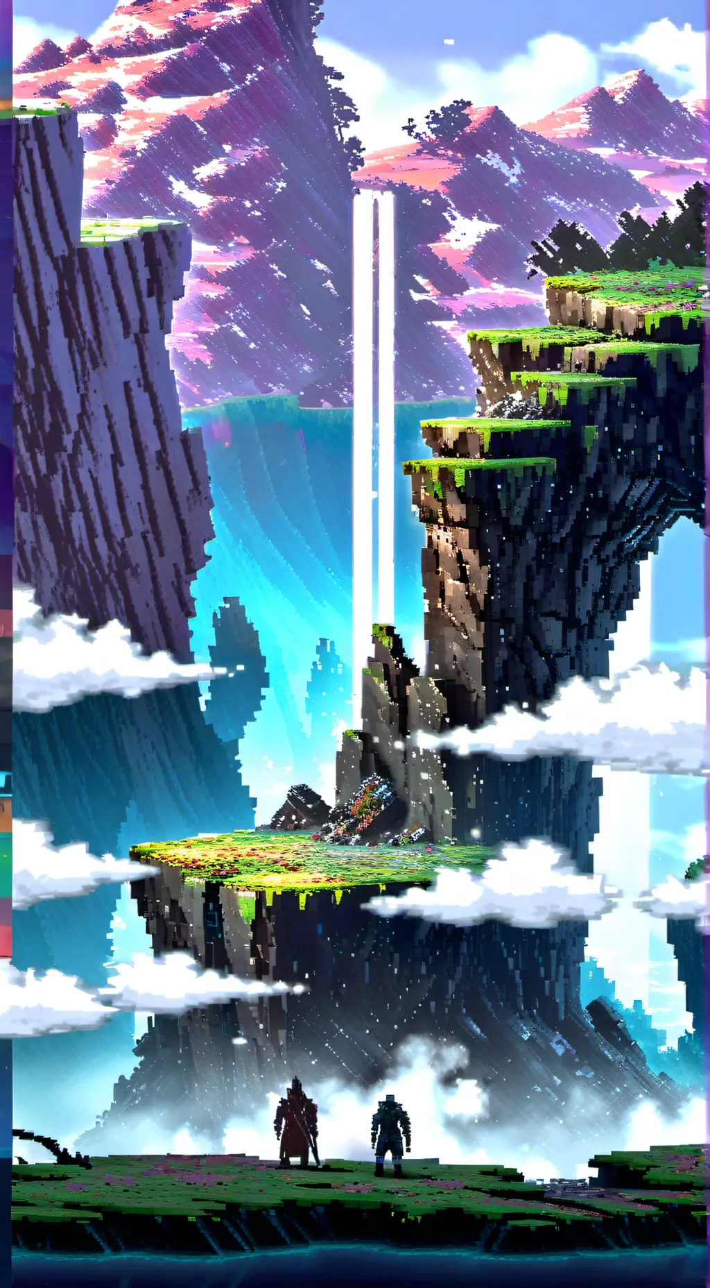 ai character: Unstable Road trip background