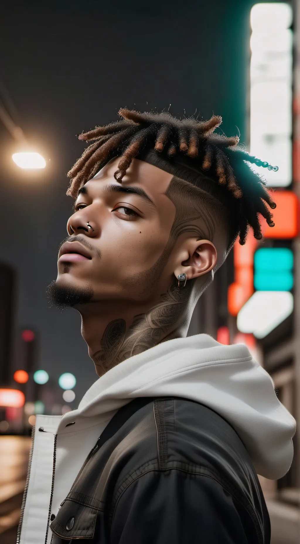 ai character: Z-Drip background