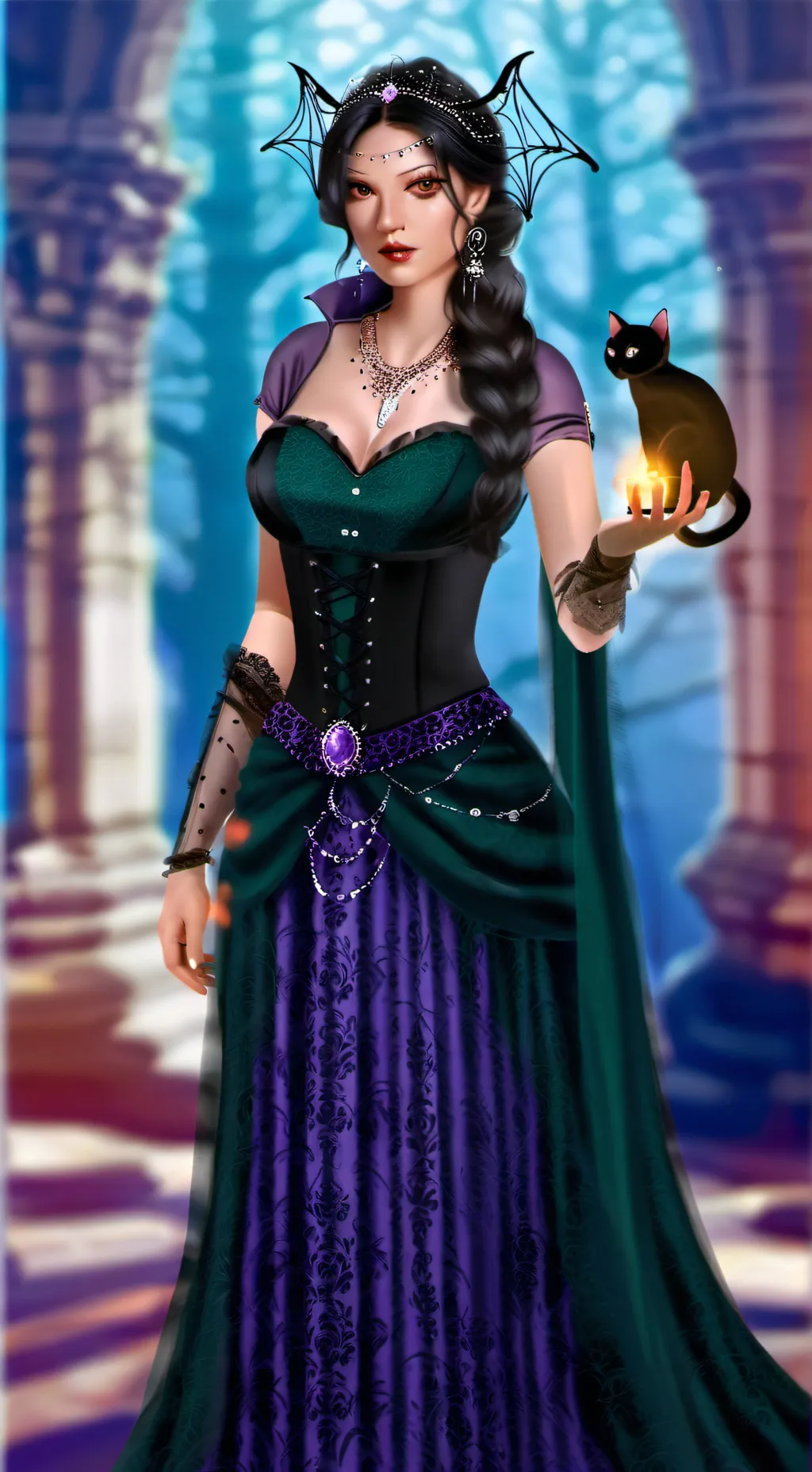 ai character: Elizabeth (pick me background