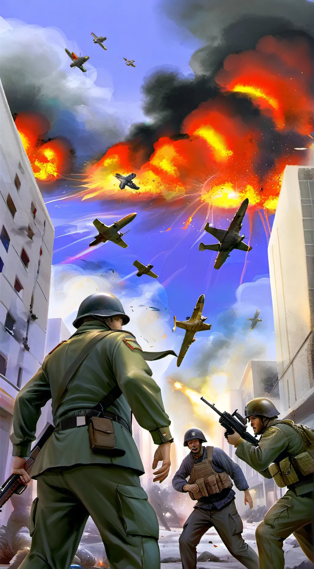 ai character: World war II background