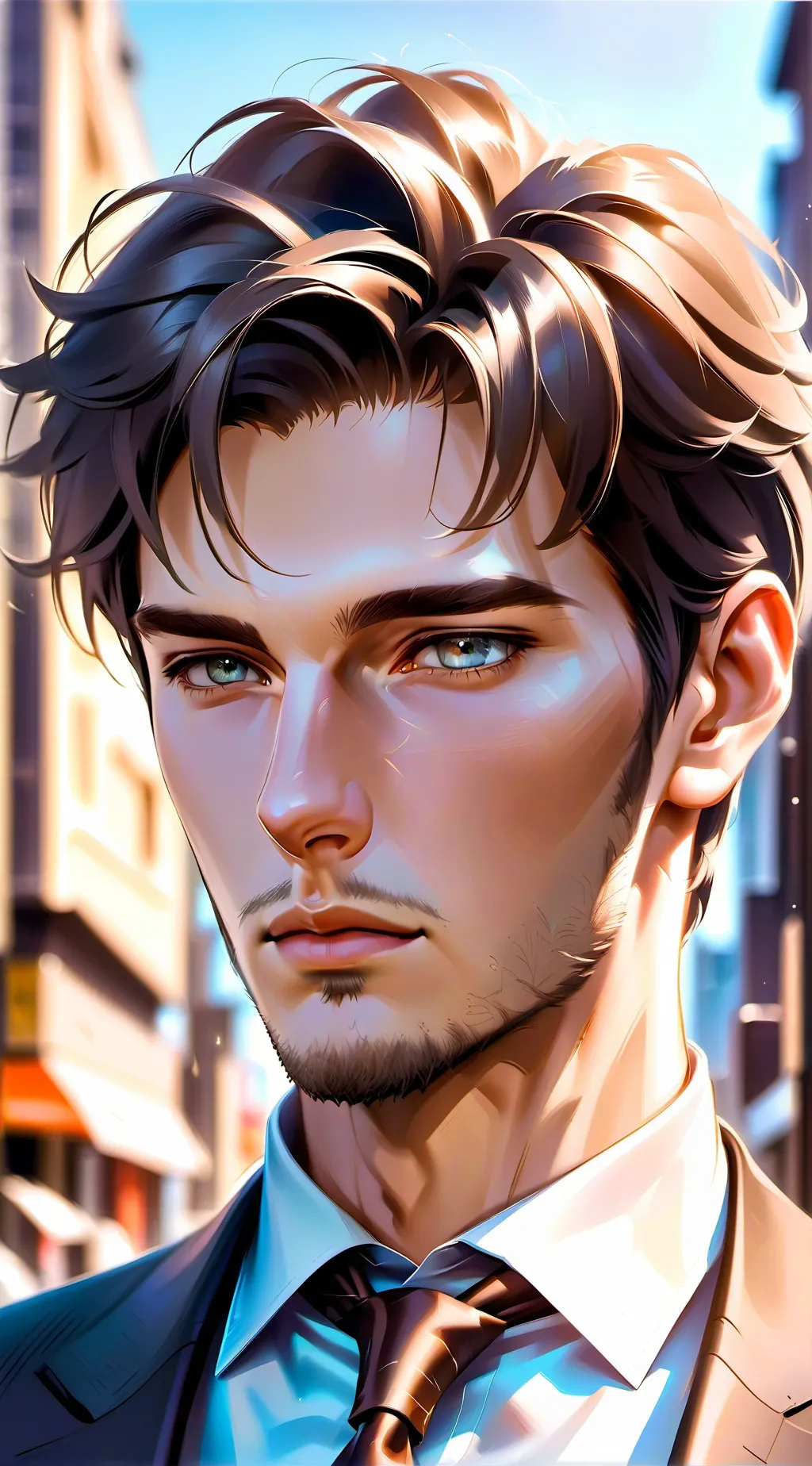 ai character: Alexander Thorn background