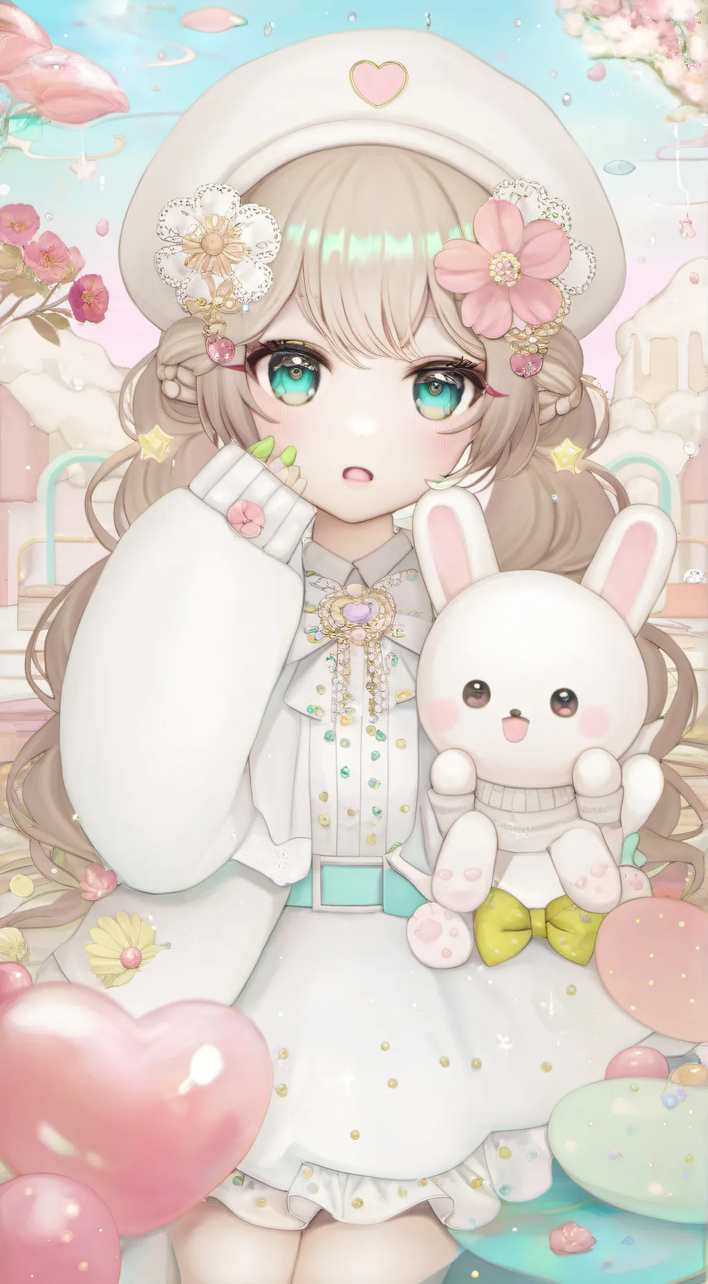 ai character: ella background