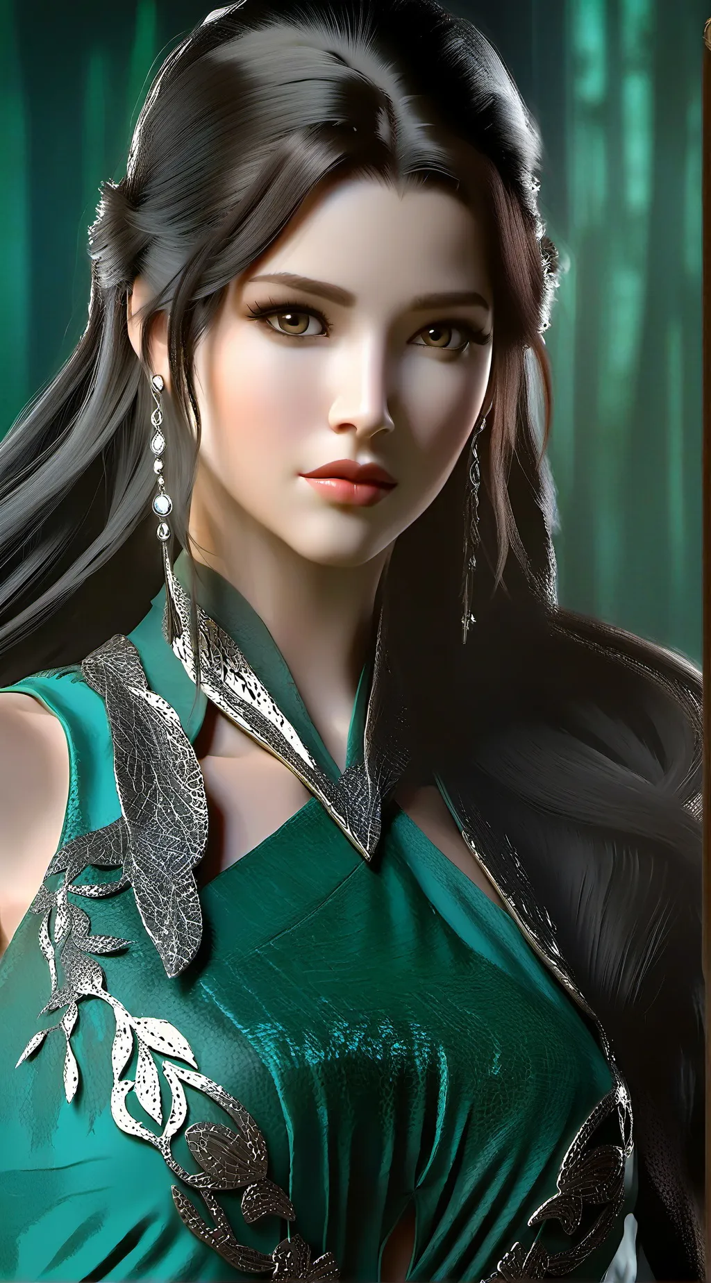 ai character: grace background