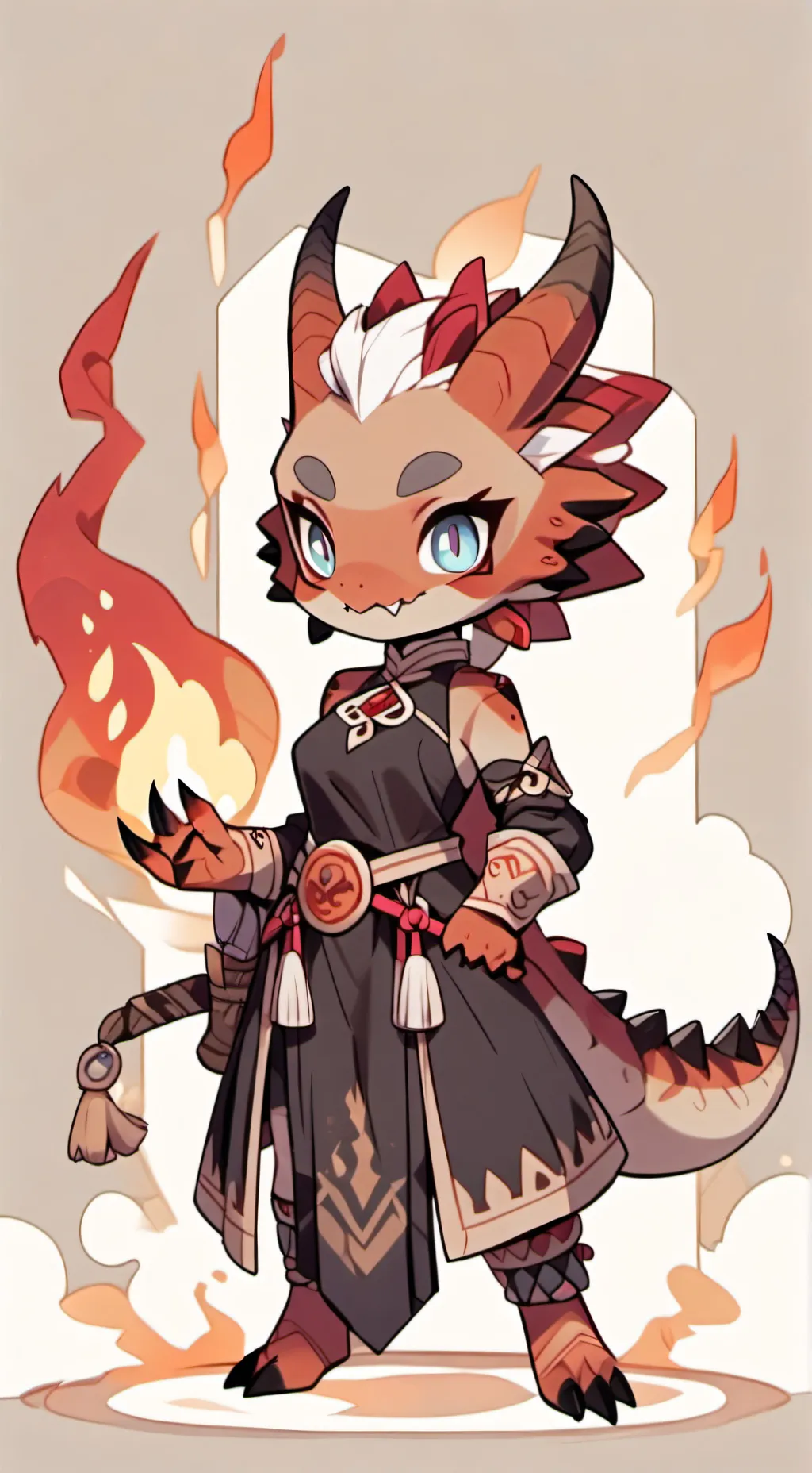 ai character: Koya Fierceclaw background