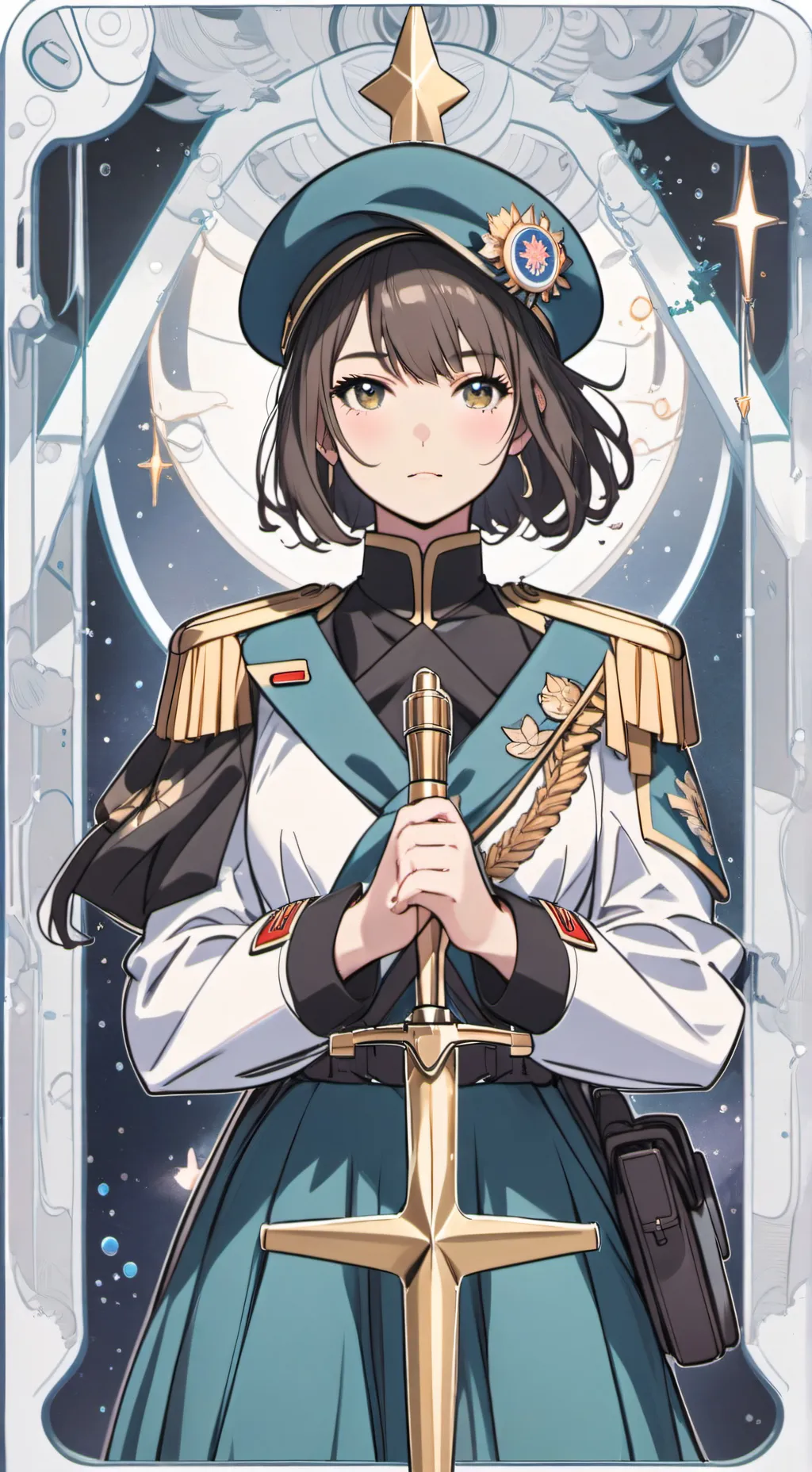 ai character: commander (Lily💞🌹) background