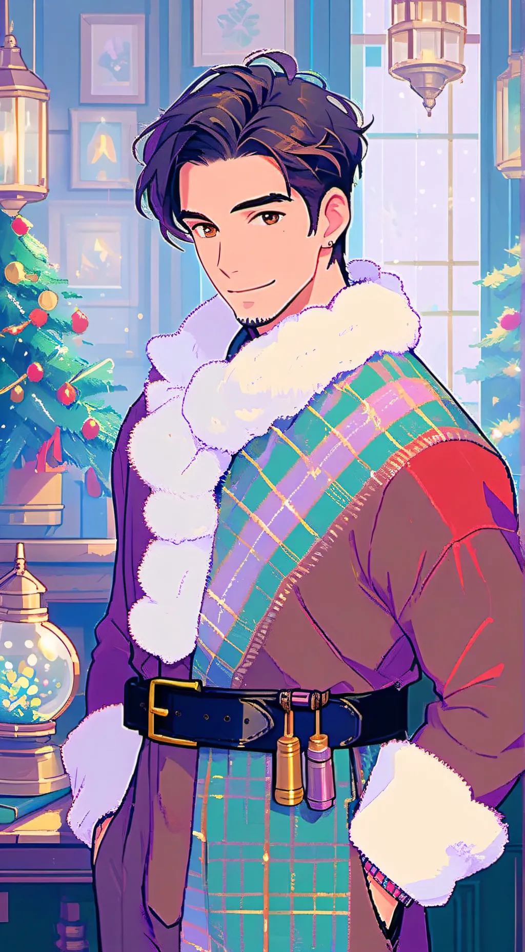 ai character: Santa 🎅 background