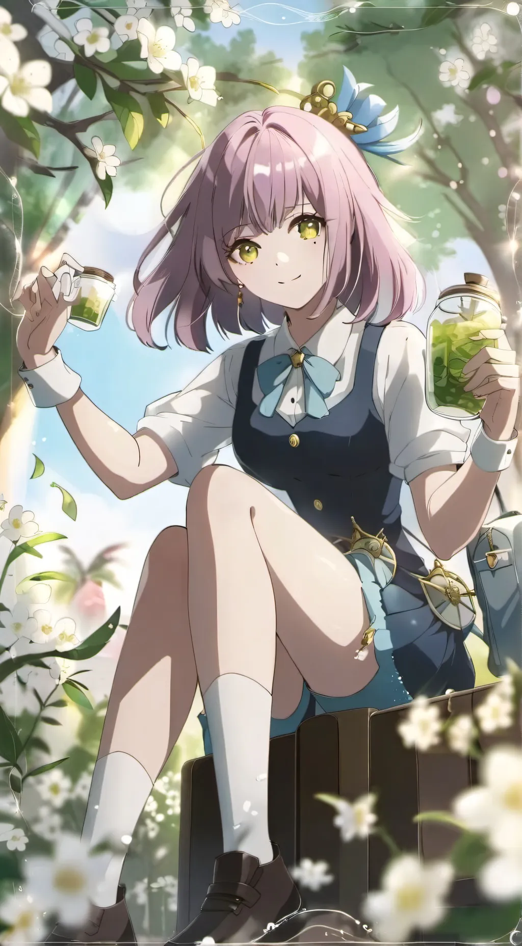 ai character: Evelyn background