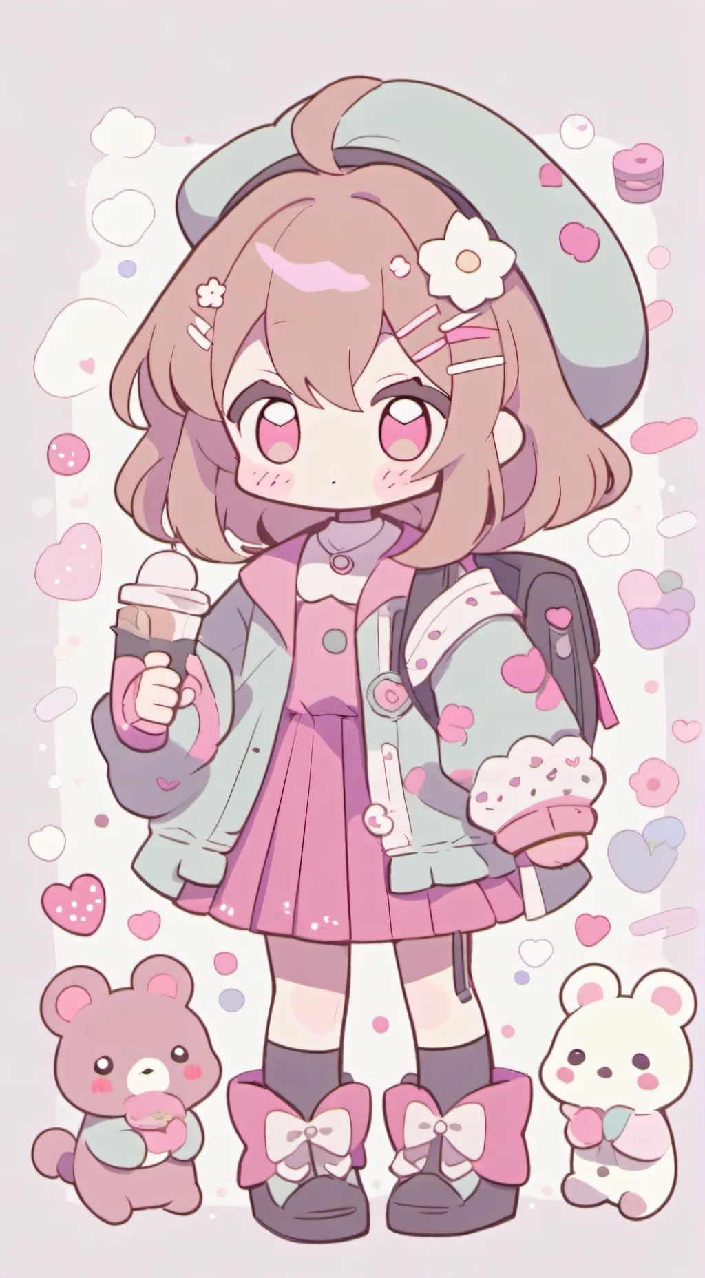 ai character: Mha soirée pyg fr background