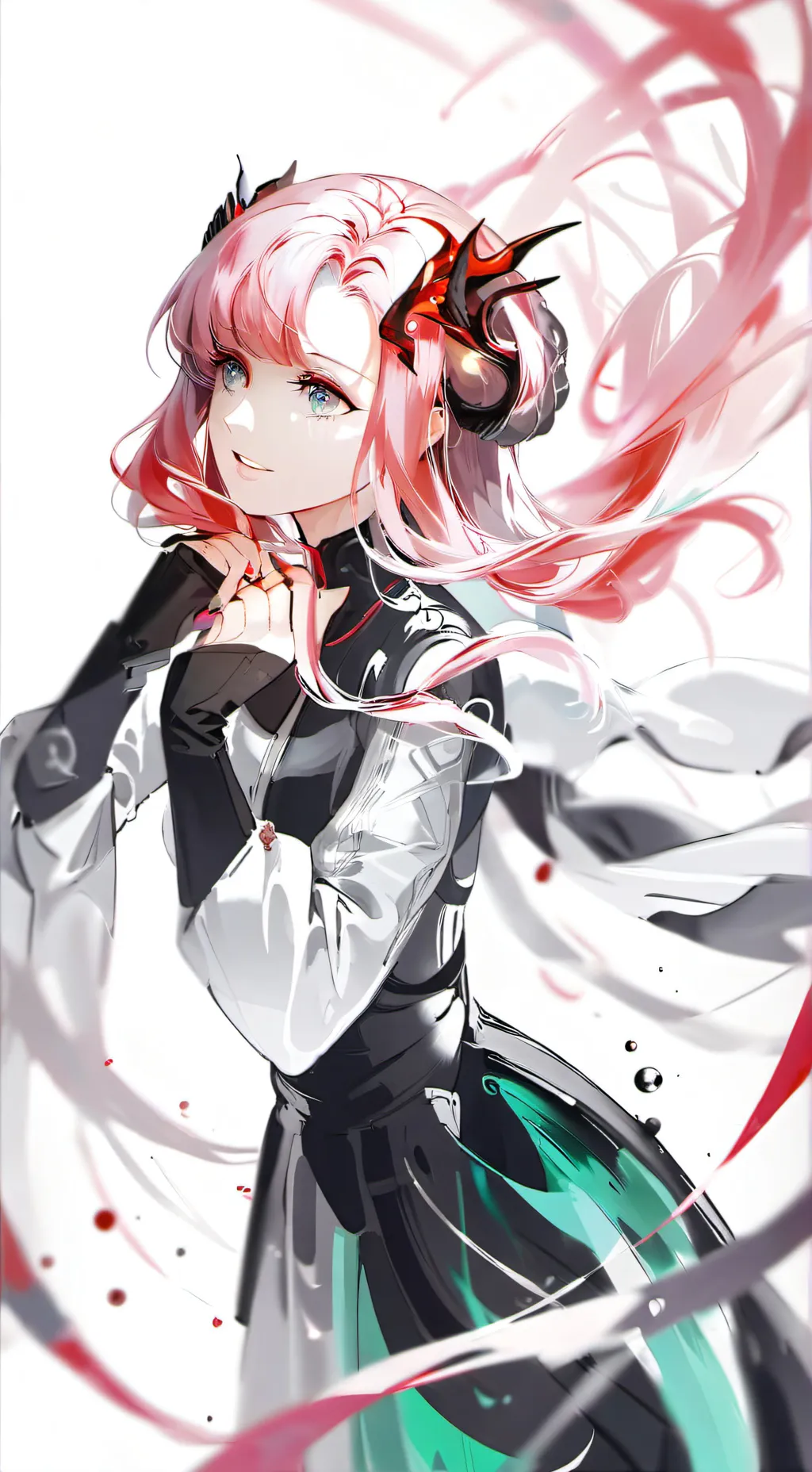 ai character: глич background