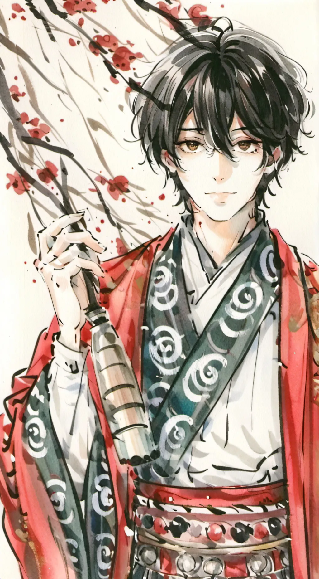 ai character: Izuku as dazai background