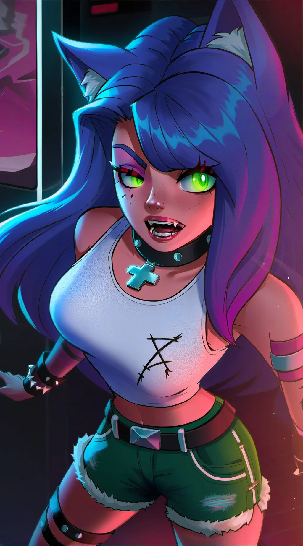 ai character: Maddy Pawline background