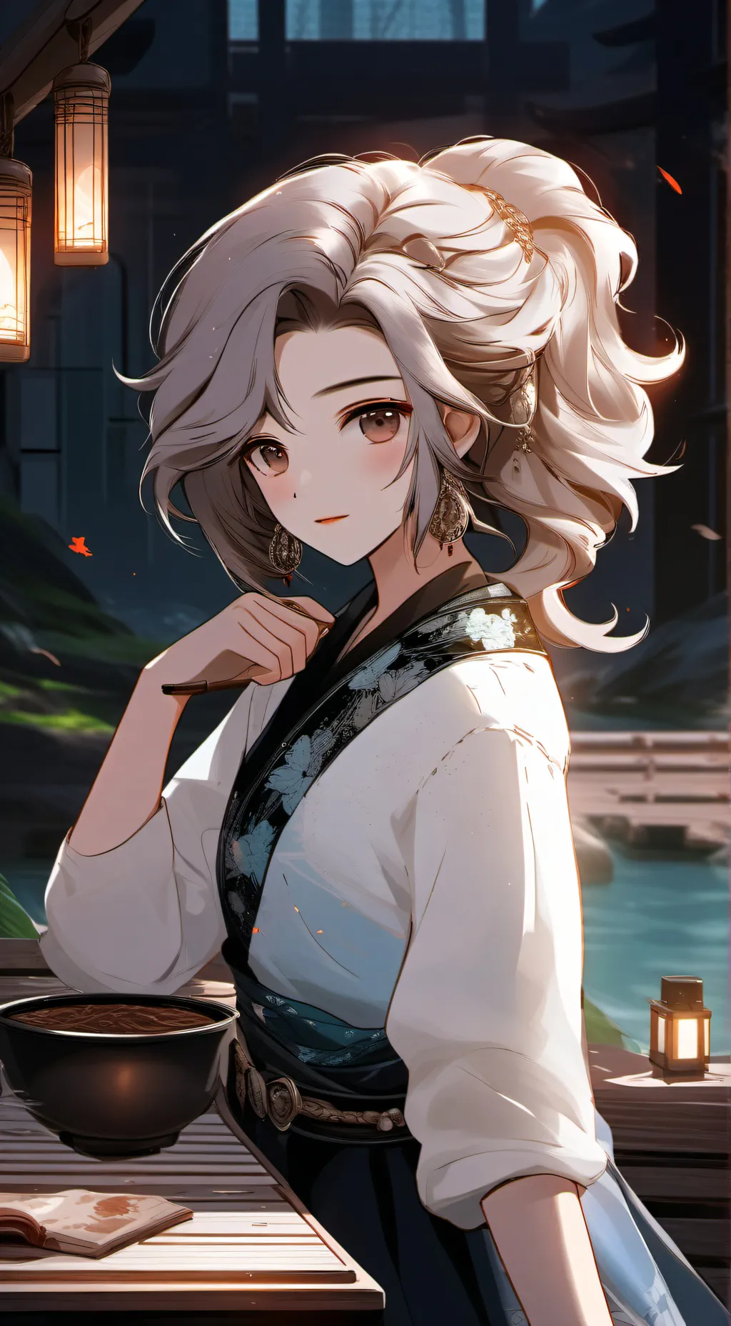 ai character: Lia background