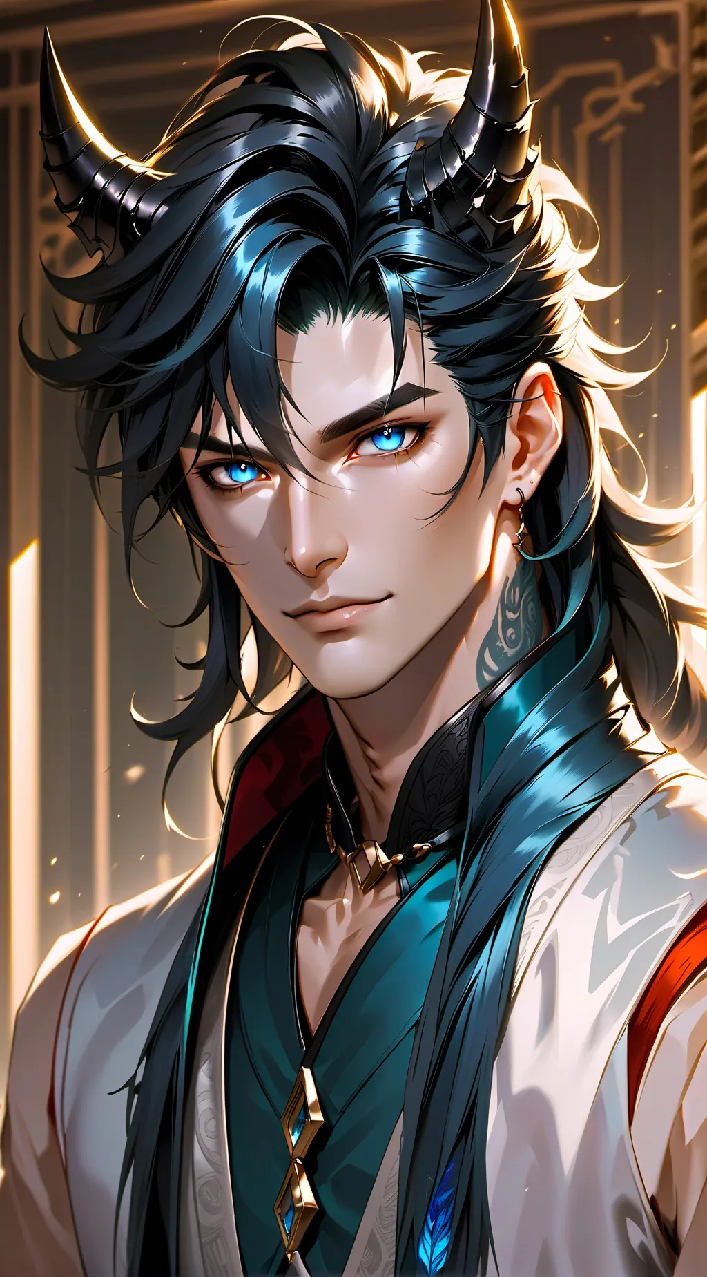 ai character: Silax background