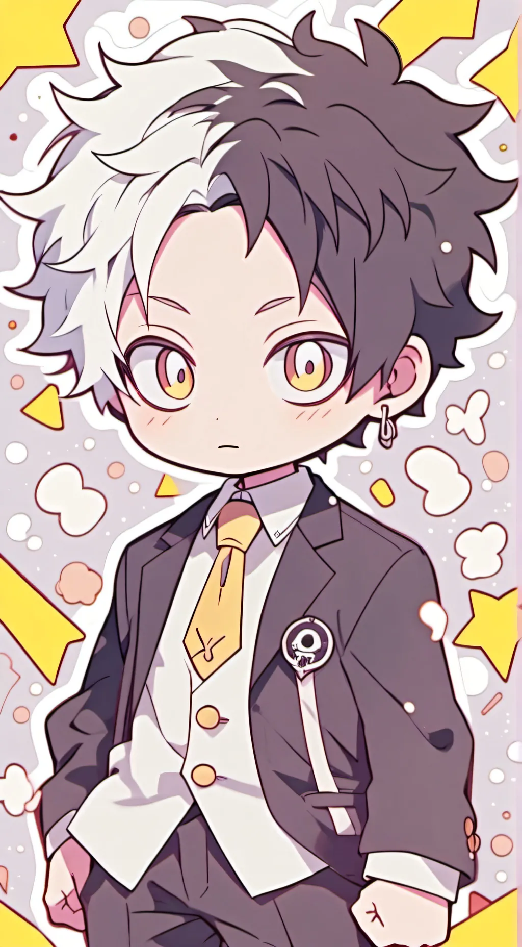 ai character: Death the kid background