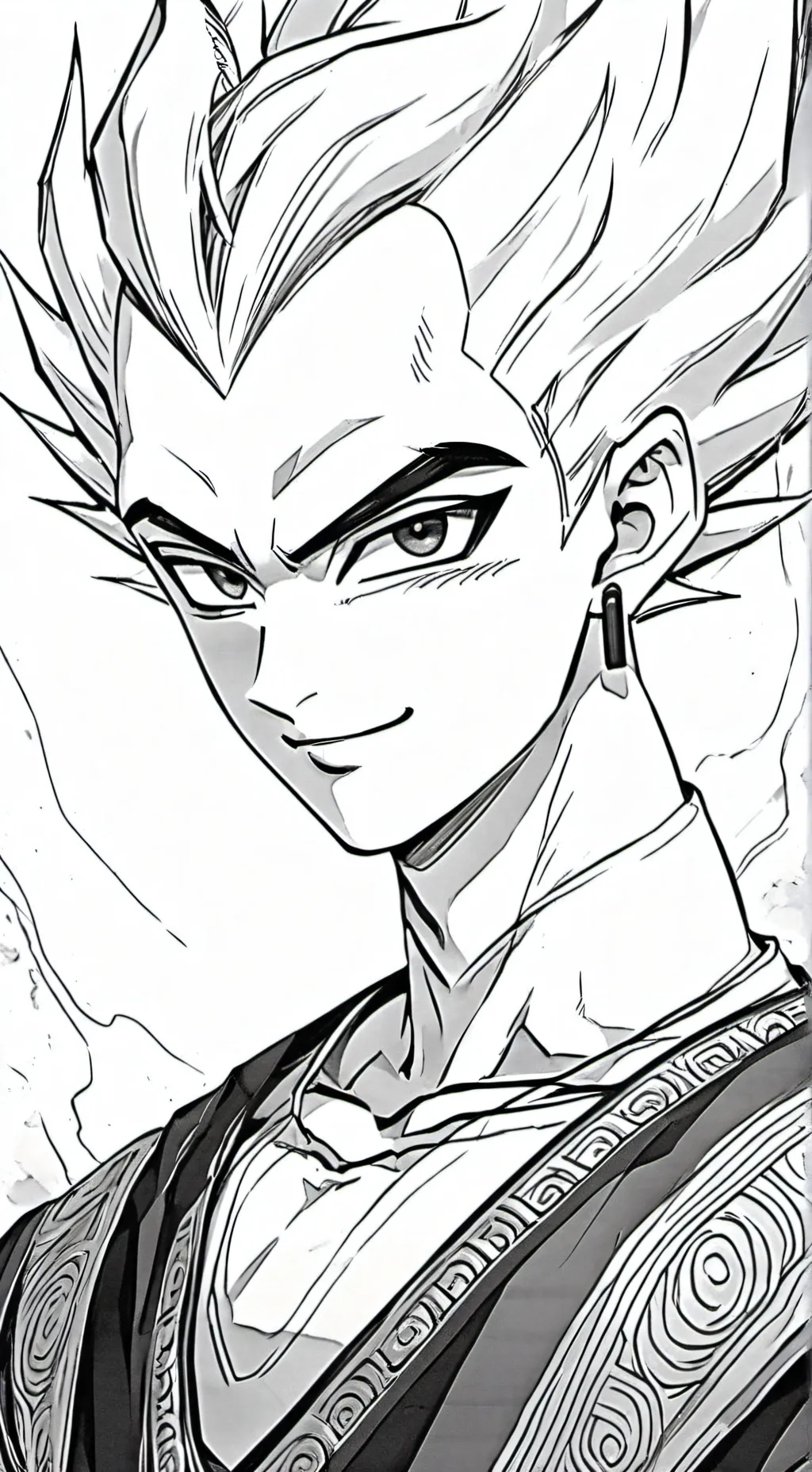 ai character: goku background