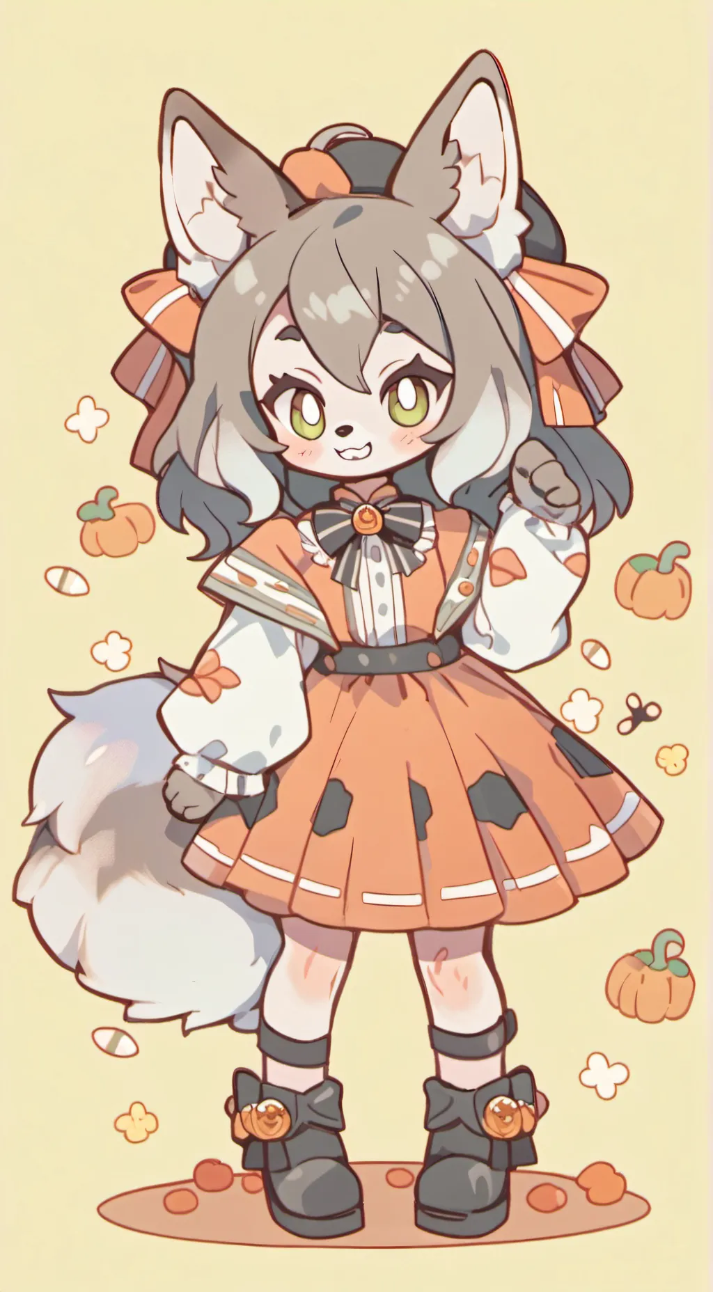 ai character: Pamela  background